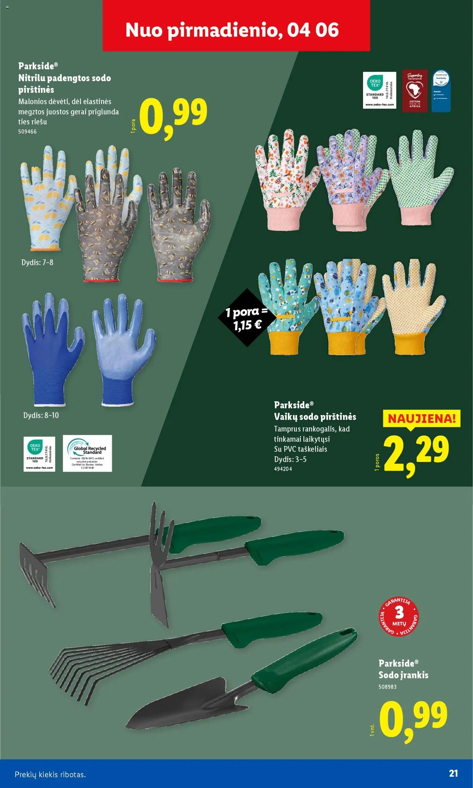 LIDL leidinys - Sodui valio