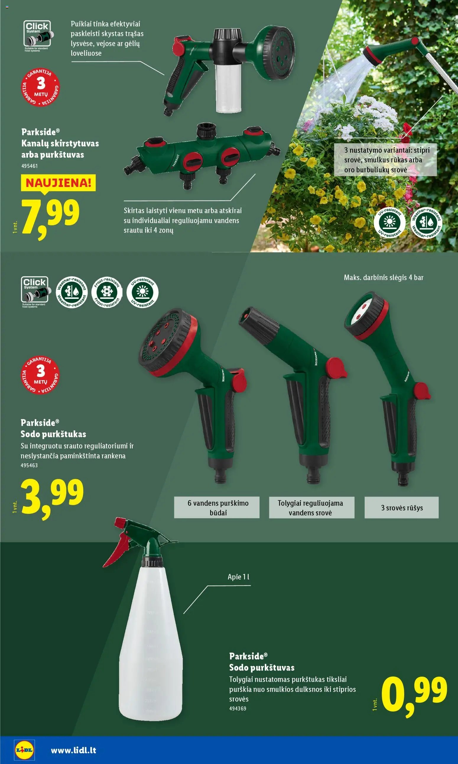 LIDL leidinys - Sodui valio