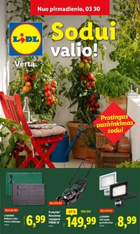 LIDL leidinys - Sodui valio