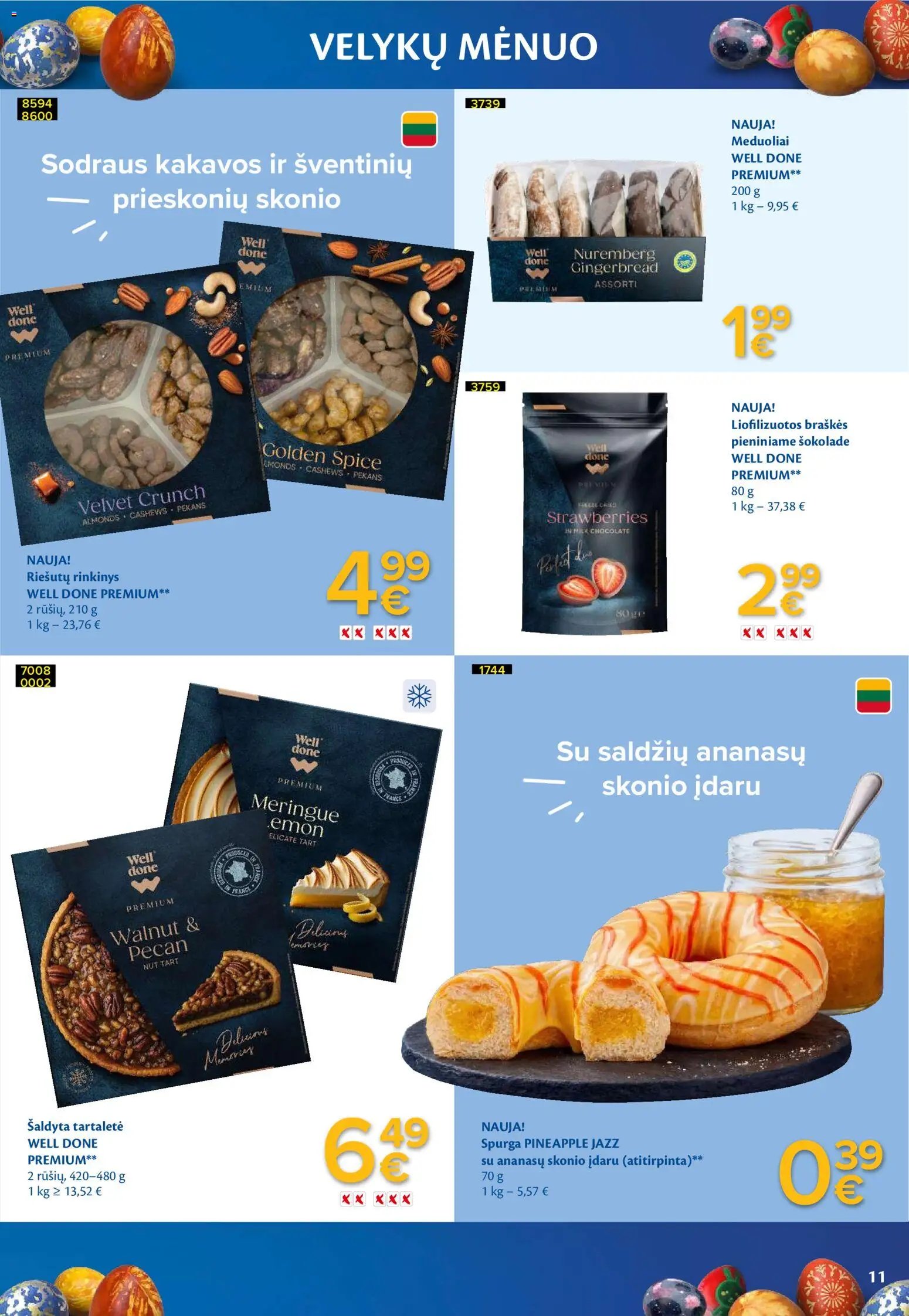 MAXIMA leidinys - Velykų menuo