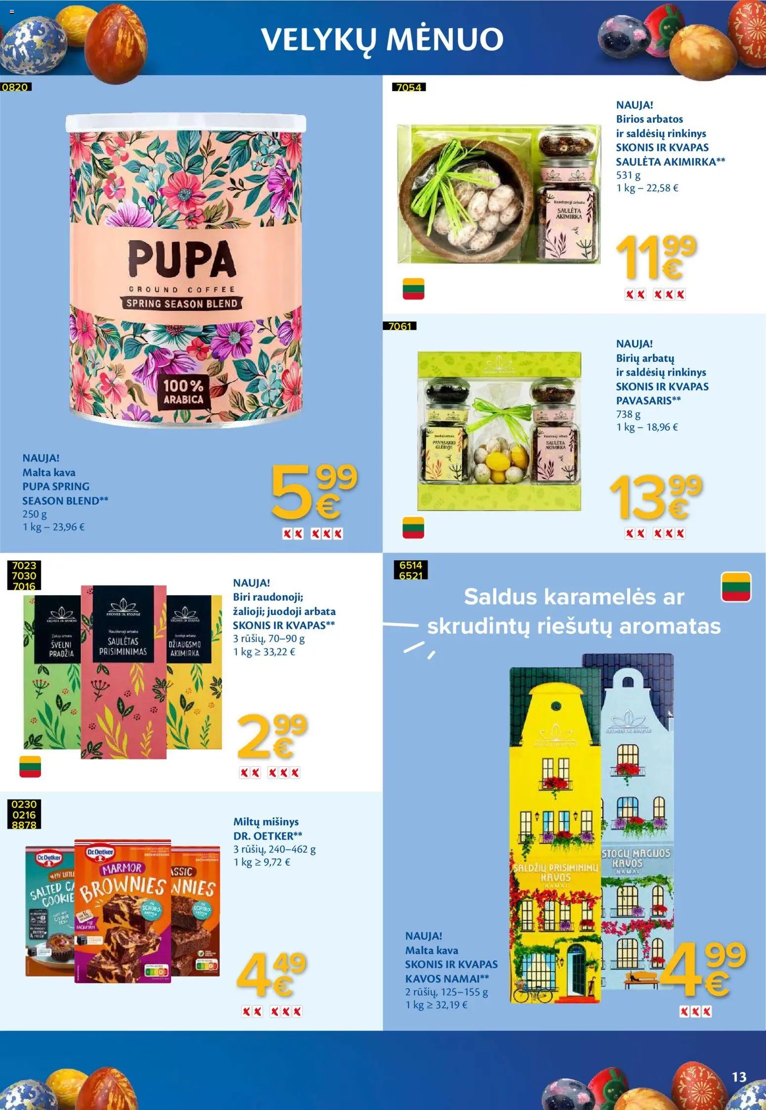 MAXIMA leidinys - Velykų menuo