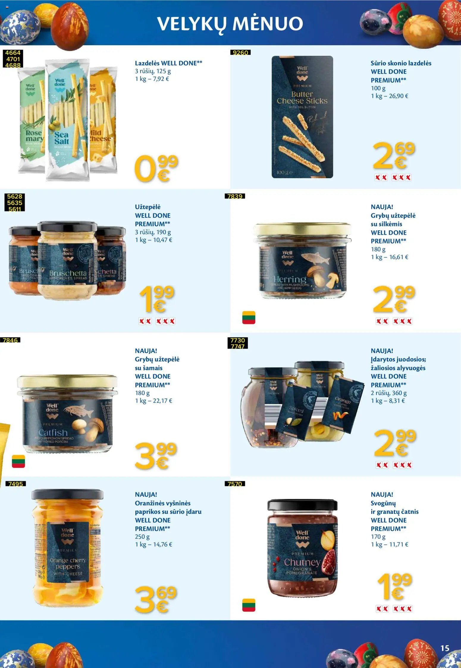 MAXIMA leidinys - Velykų menuo