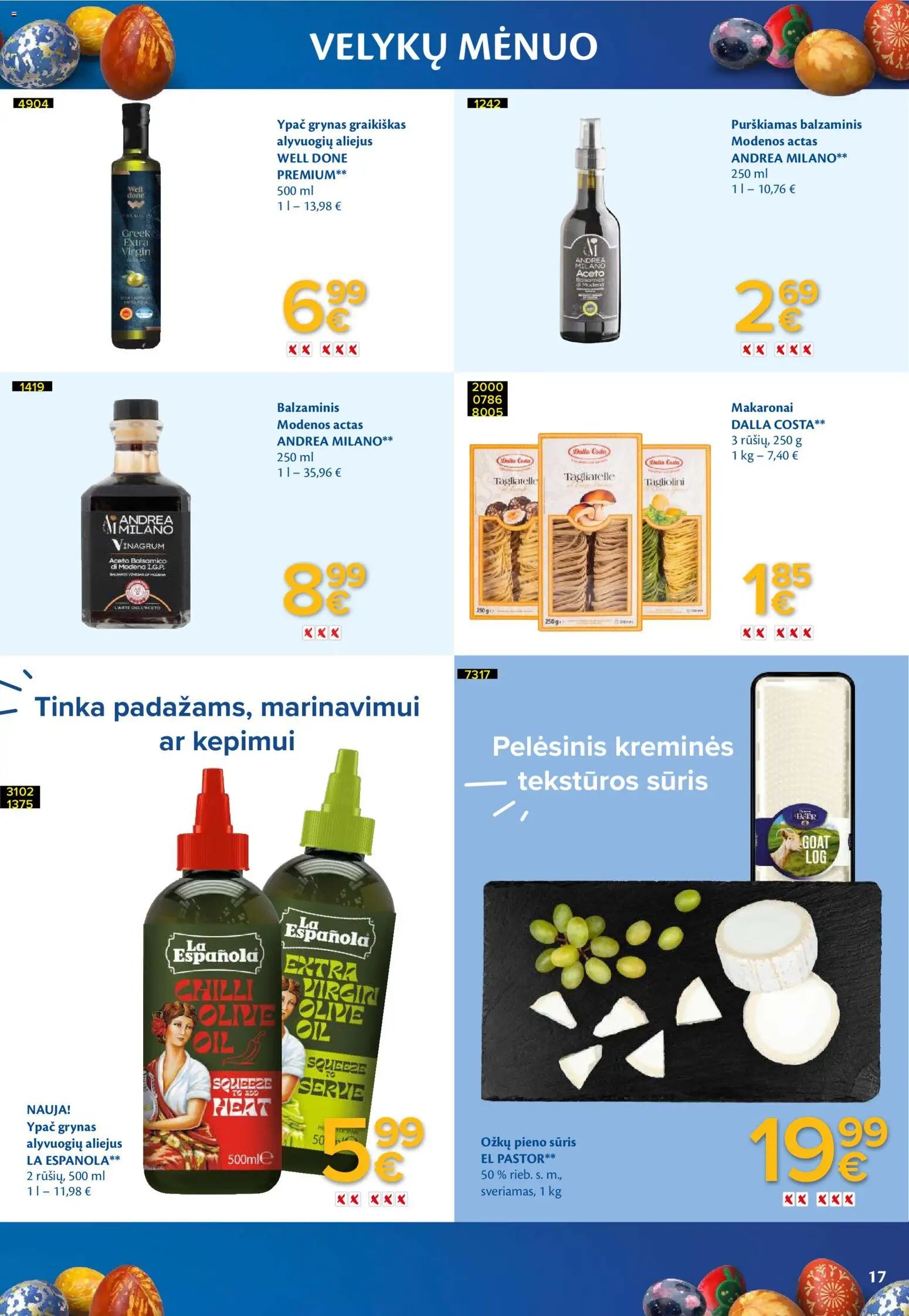 MAXIMA leidinys - Velykų menuo