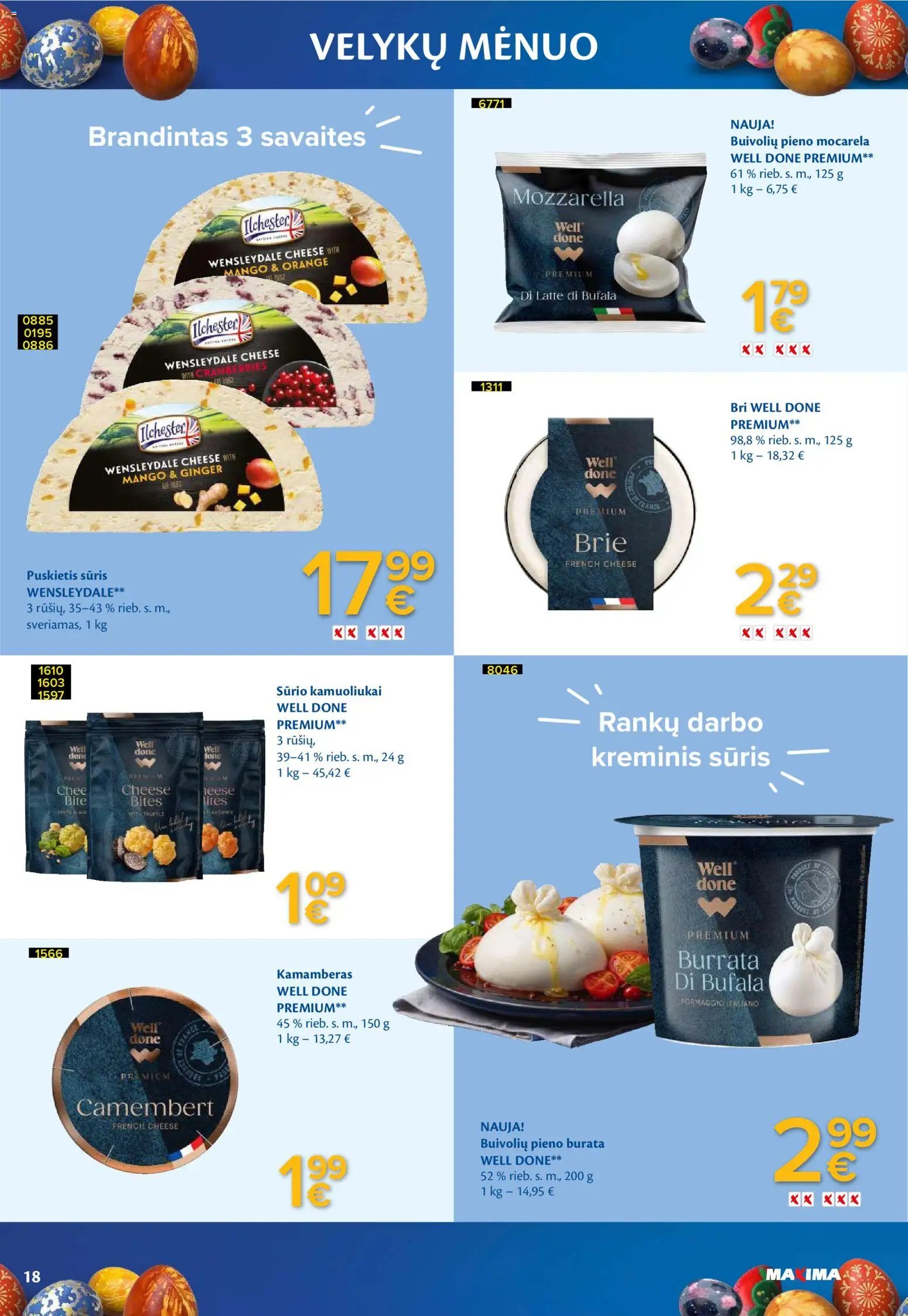 MAXIMA leidinys - Velykų menuo