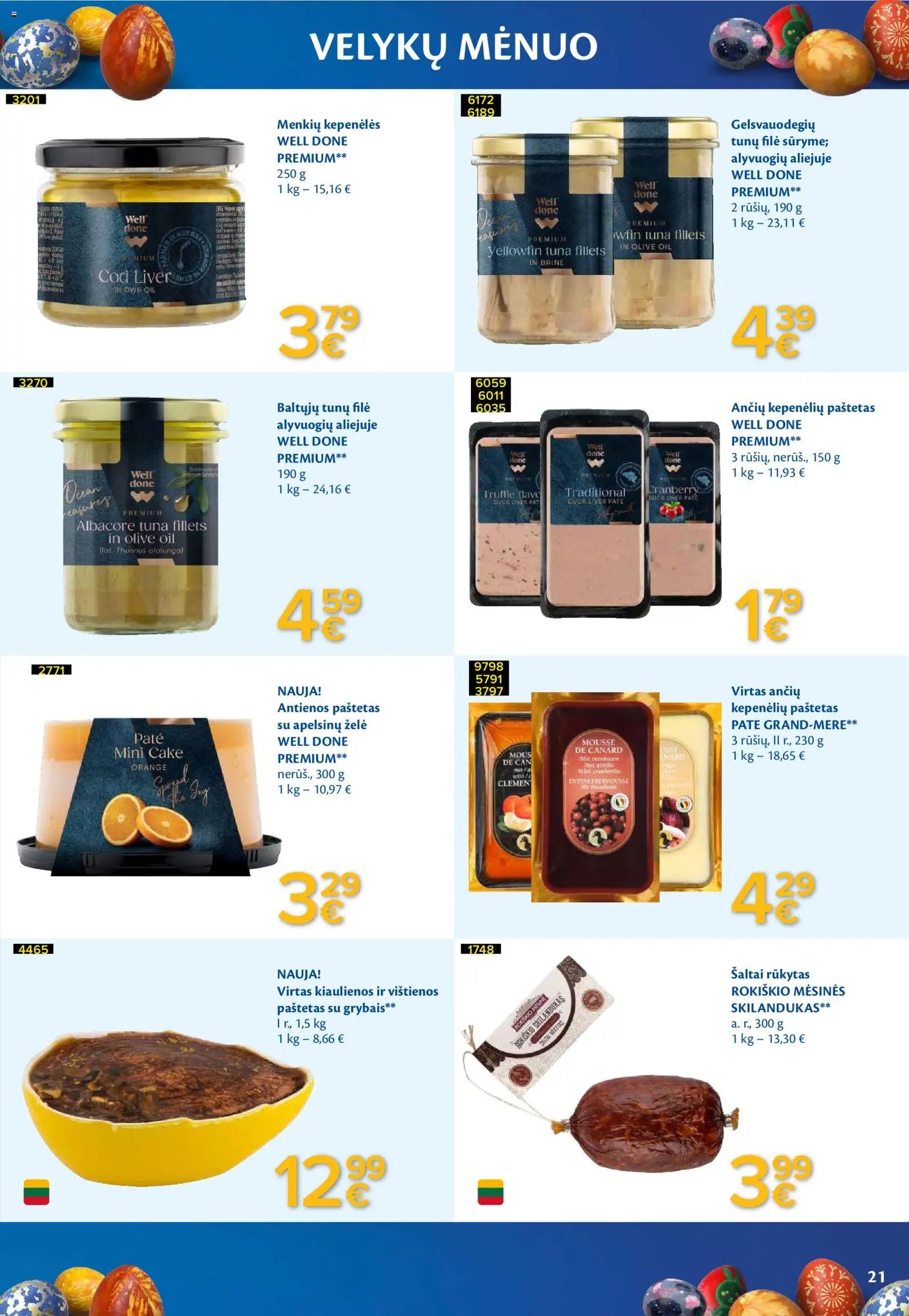 MAXIMA leidinys - Velykų menuo