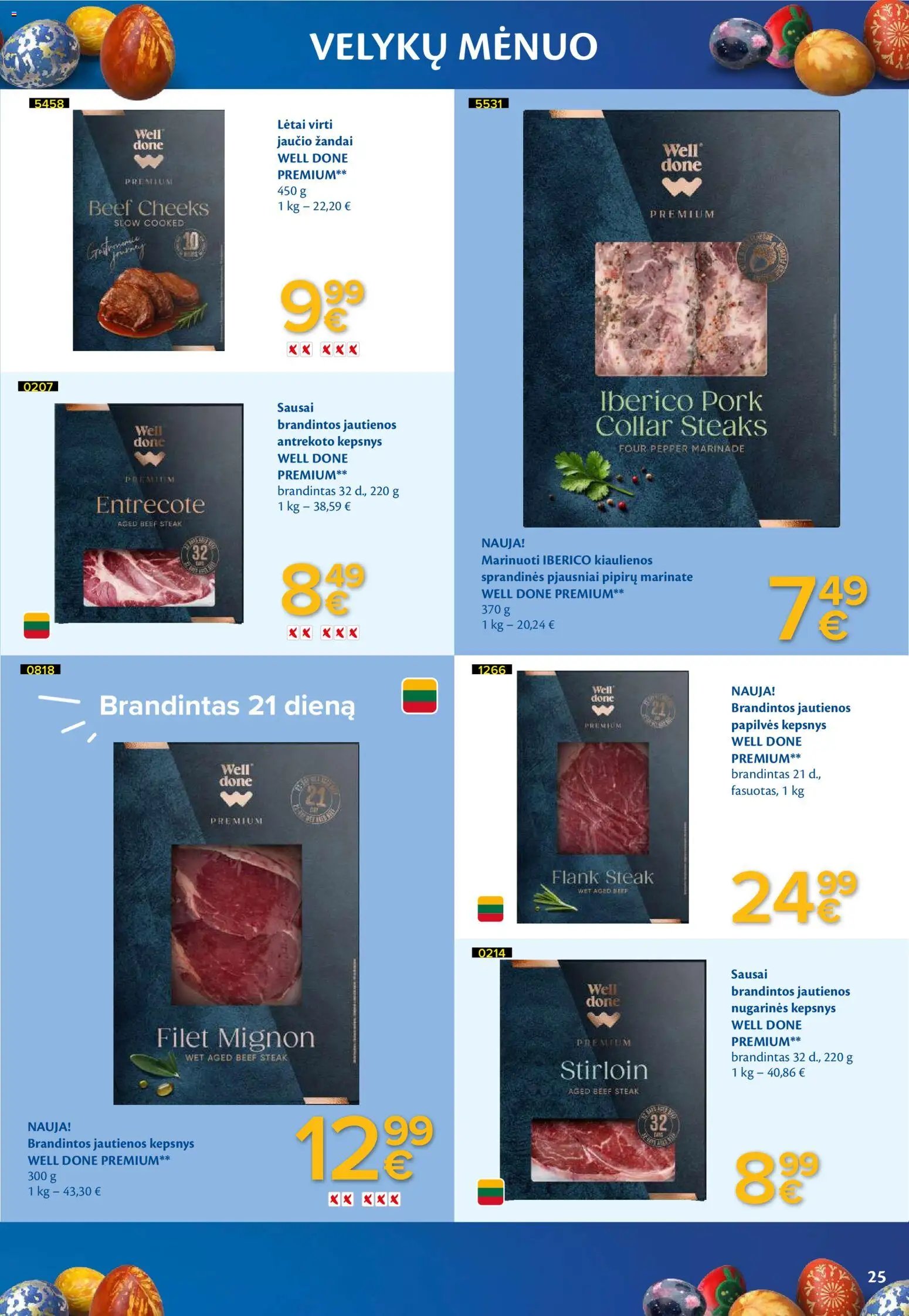 MAXIMA leidinys - Velykų menuo