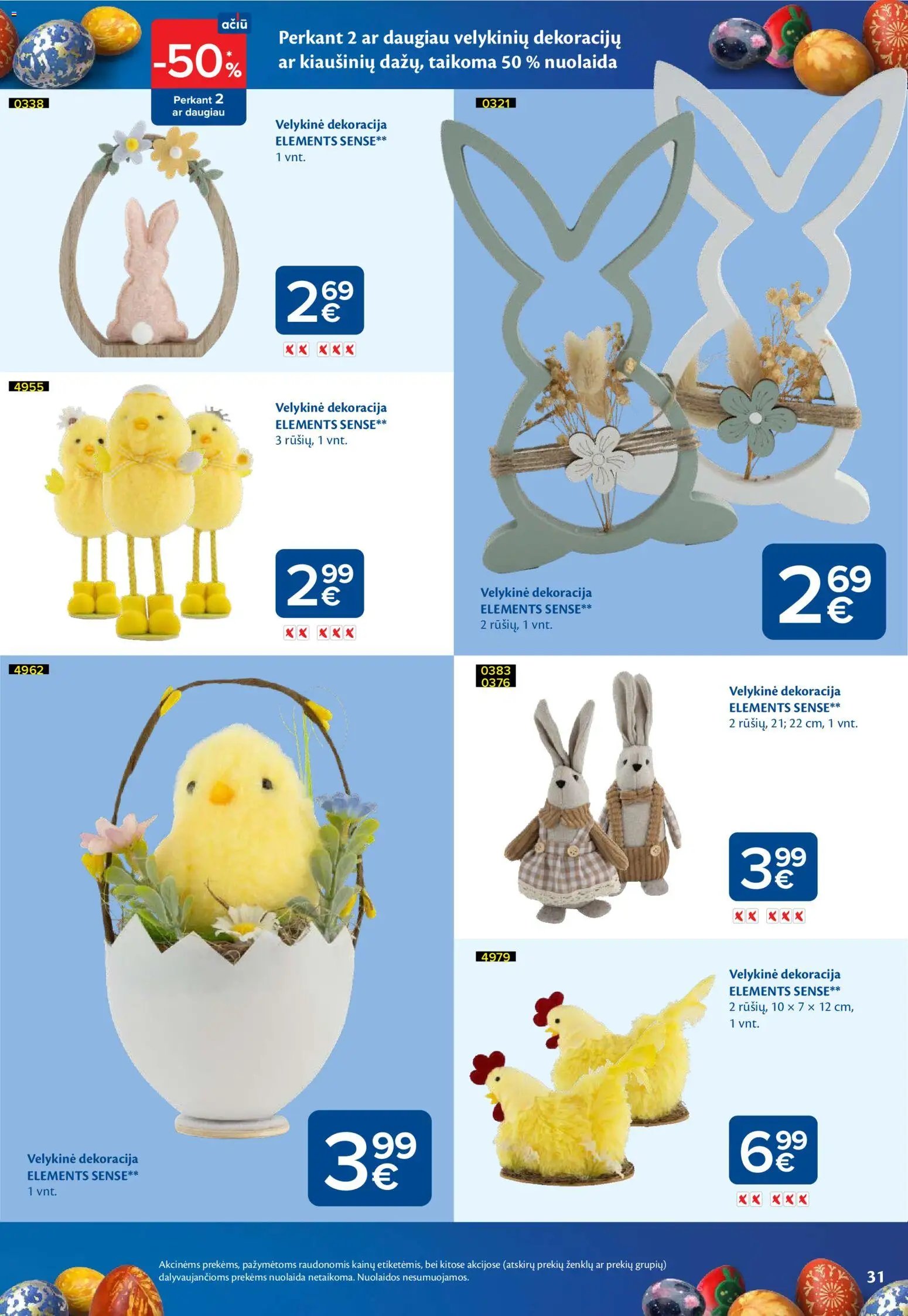 MAXIMA leidinys - Velykų menuo