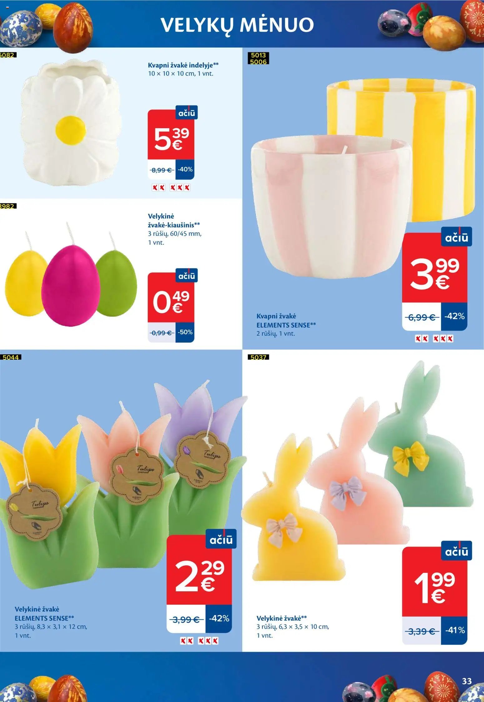 MAXIMA leidinys - Velykų menuo