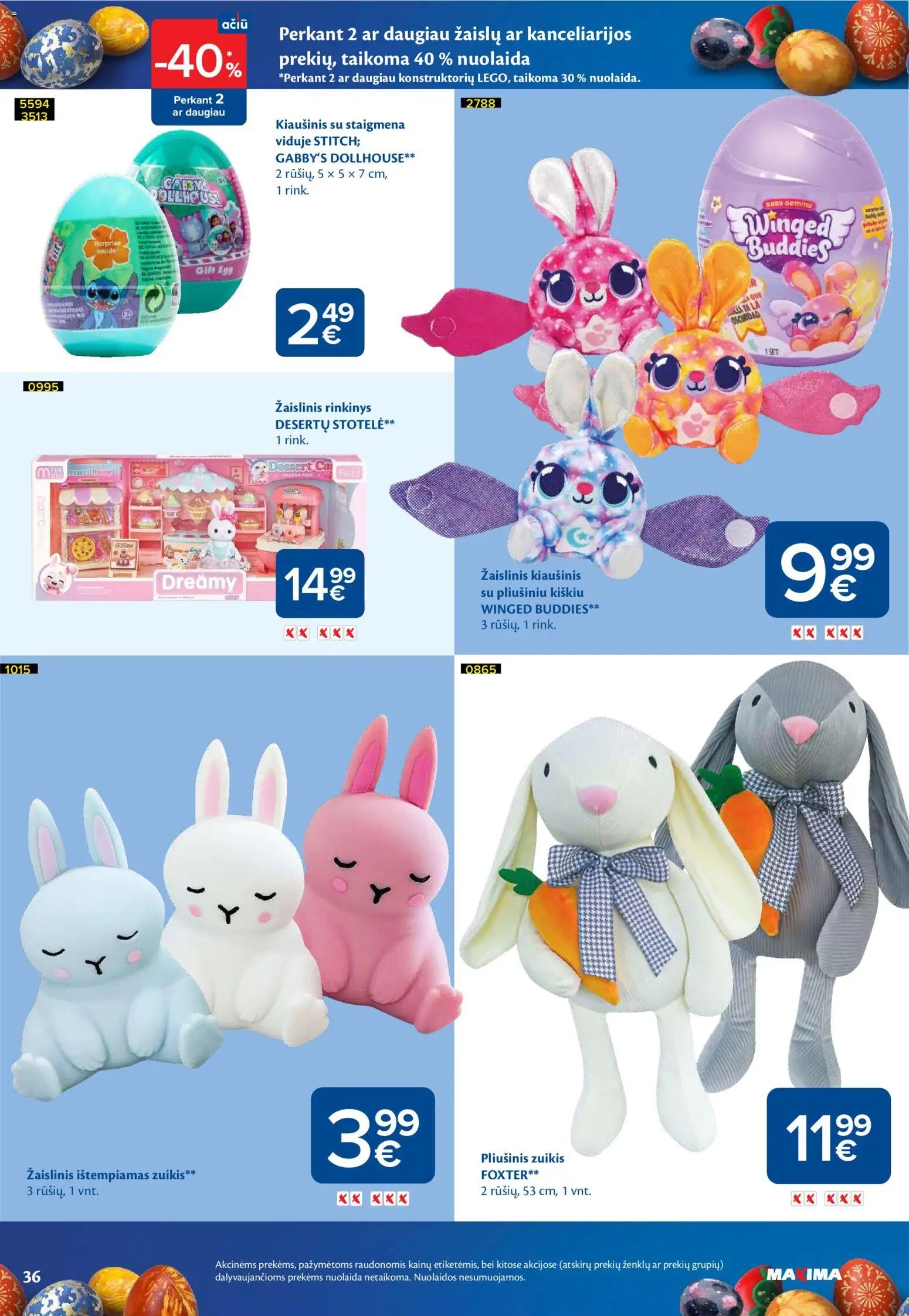 MAXIMA leidinys - Velykų menuo