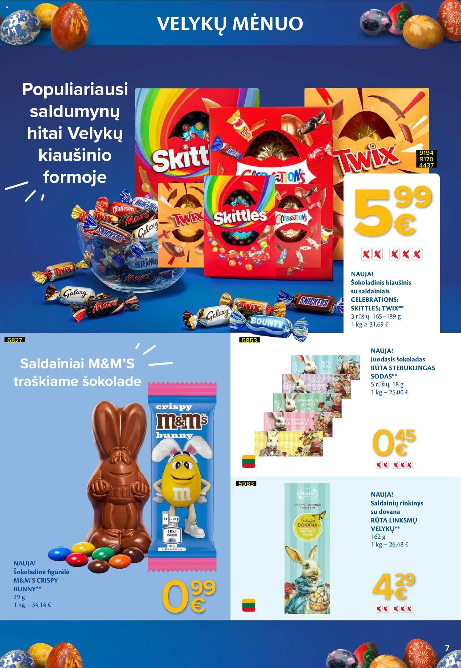 MAXIMA leidinys - Velykų menuo