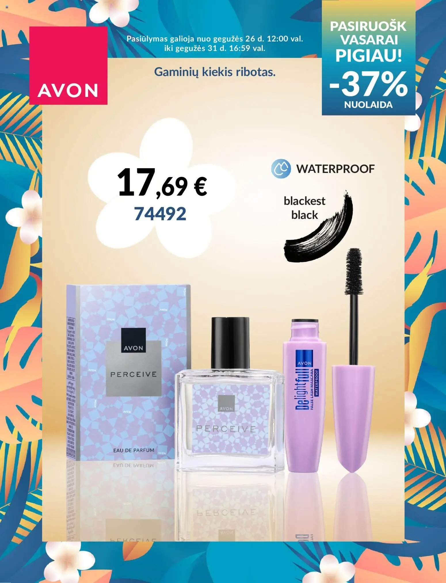 AVON leidinys - Pasiruošk vasarai pigau!