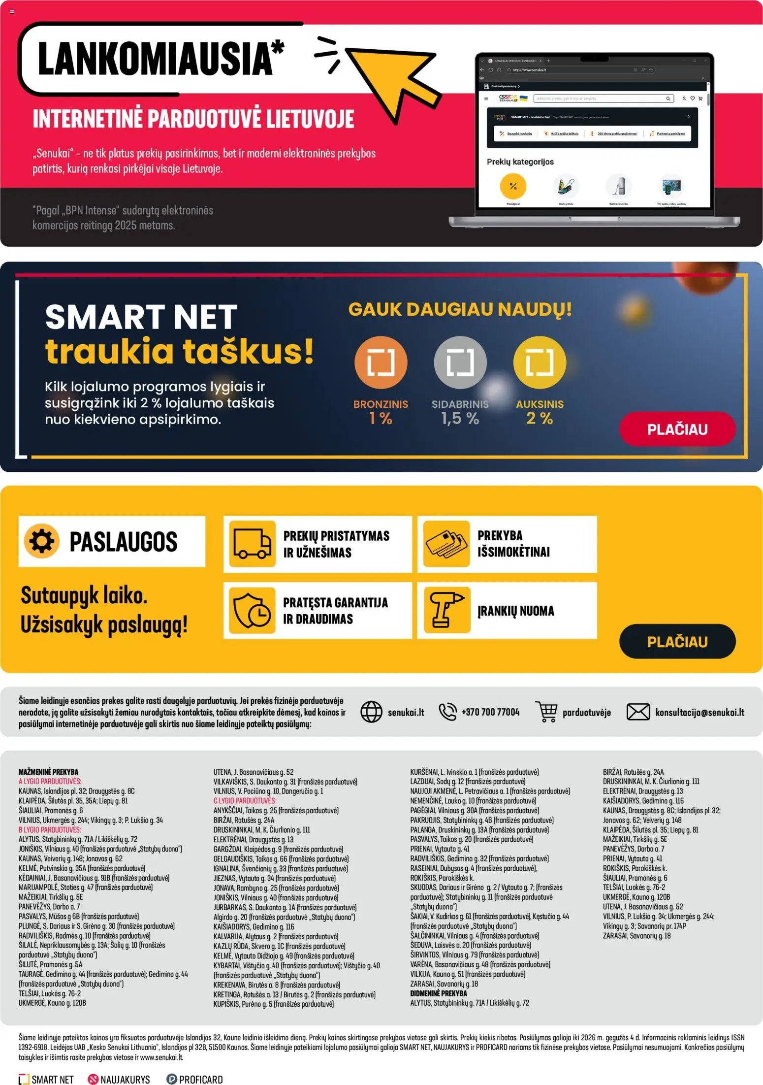 Senukai leidinys - Gera kaina