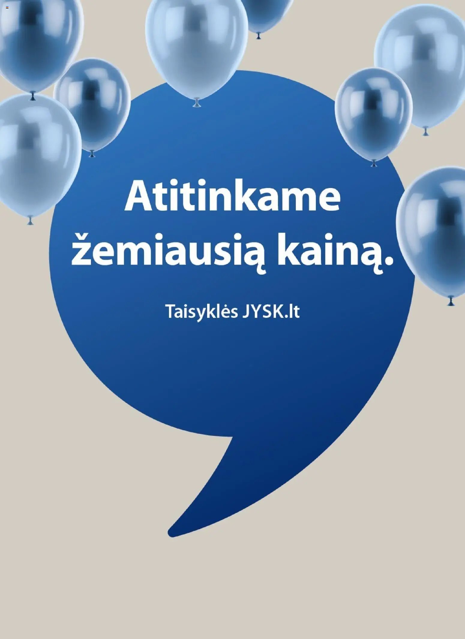JYSK leidinys