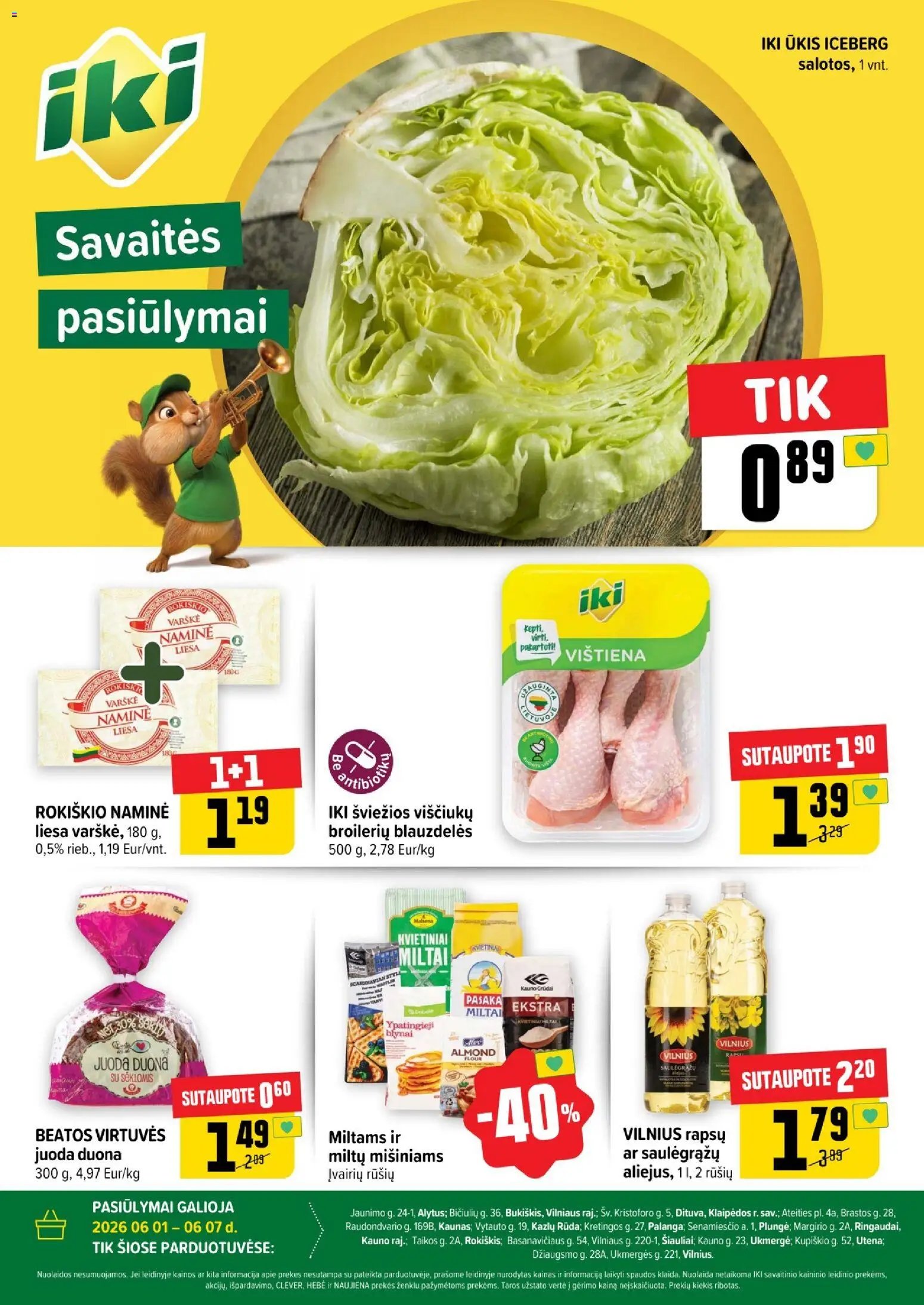 IKI leidinys - Specialūs pasiūlymai IKI parduotuvės klientams