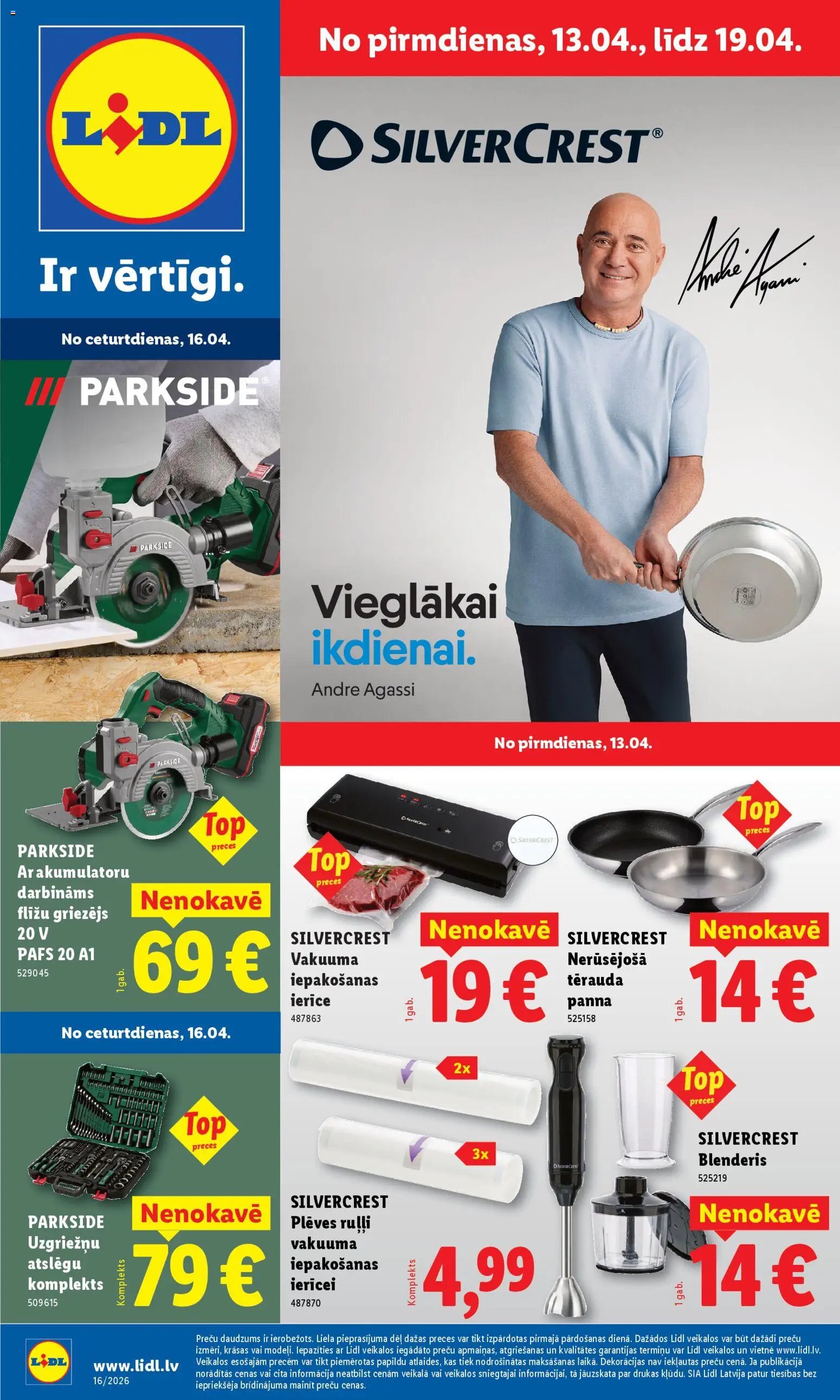 Lidl Nepārtikas preču piedāvājums