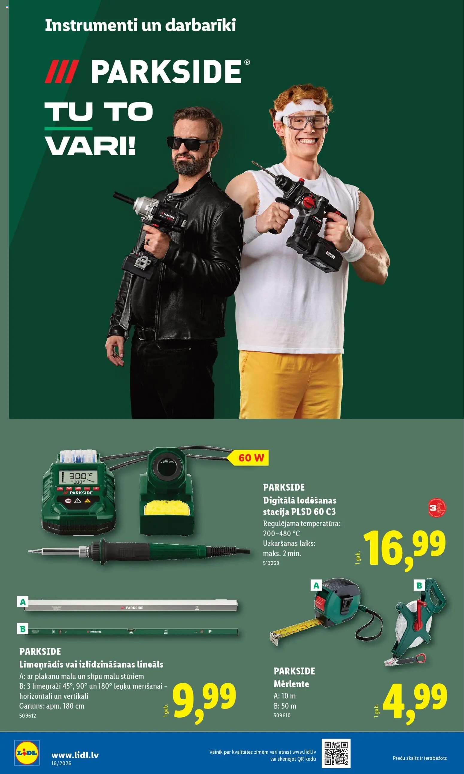 Lidl Nepārtikas preču piedāvājums