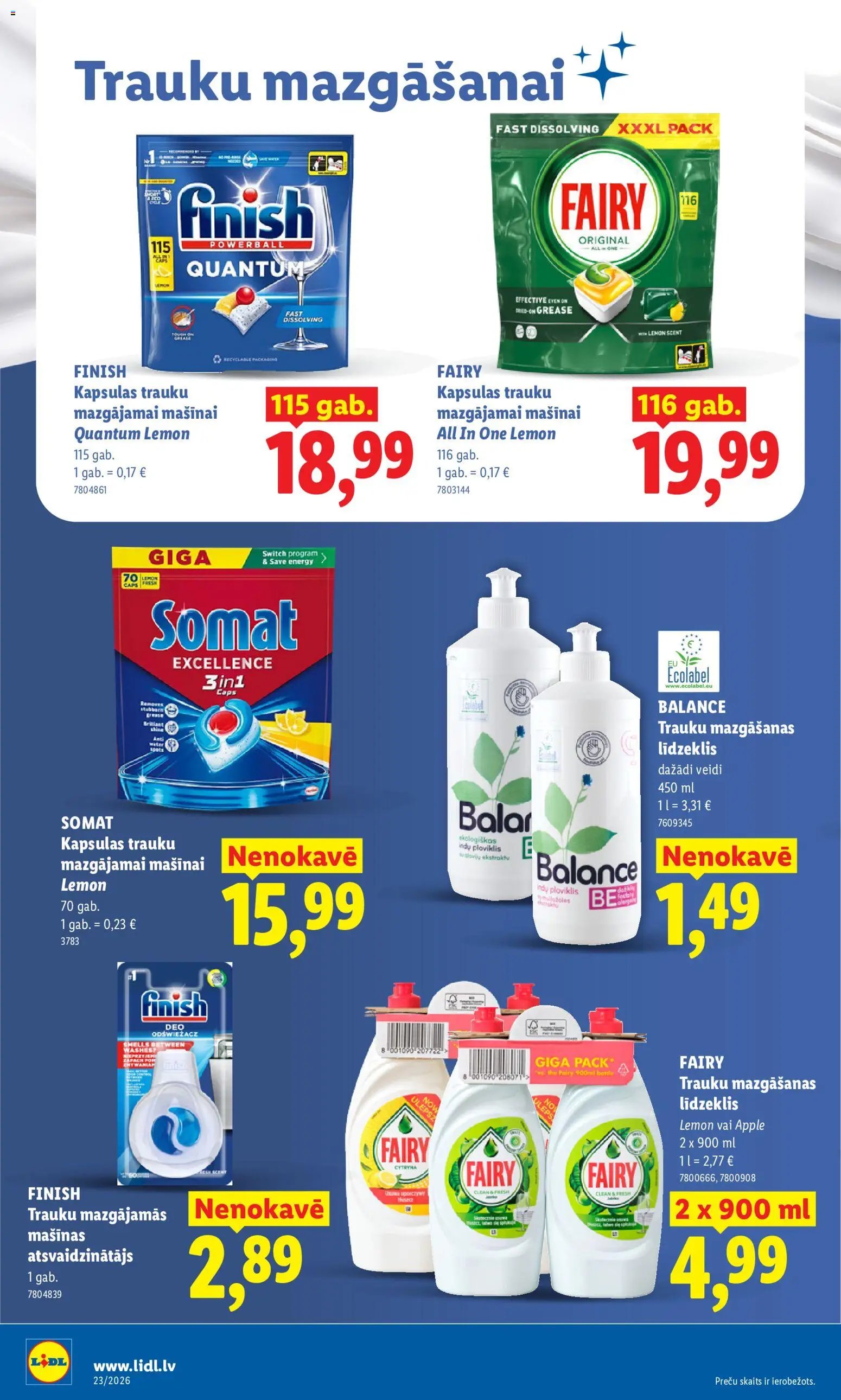 Lidl Akciju buklets