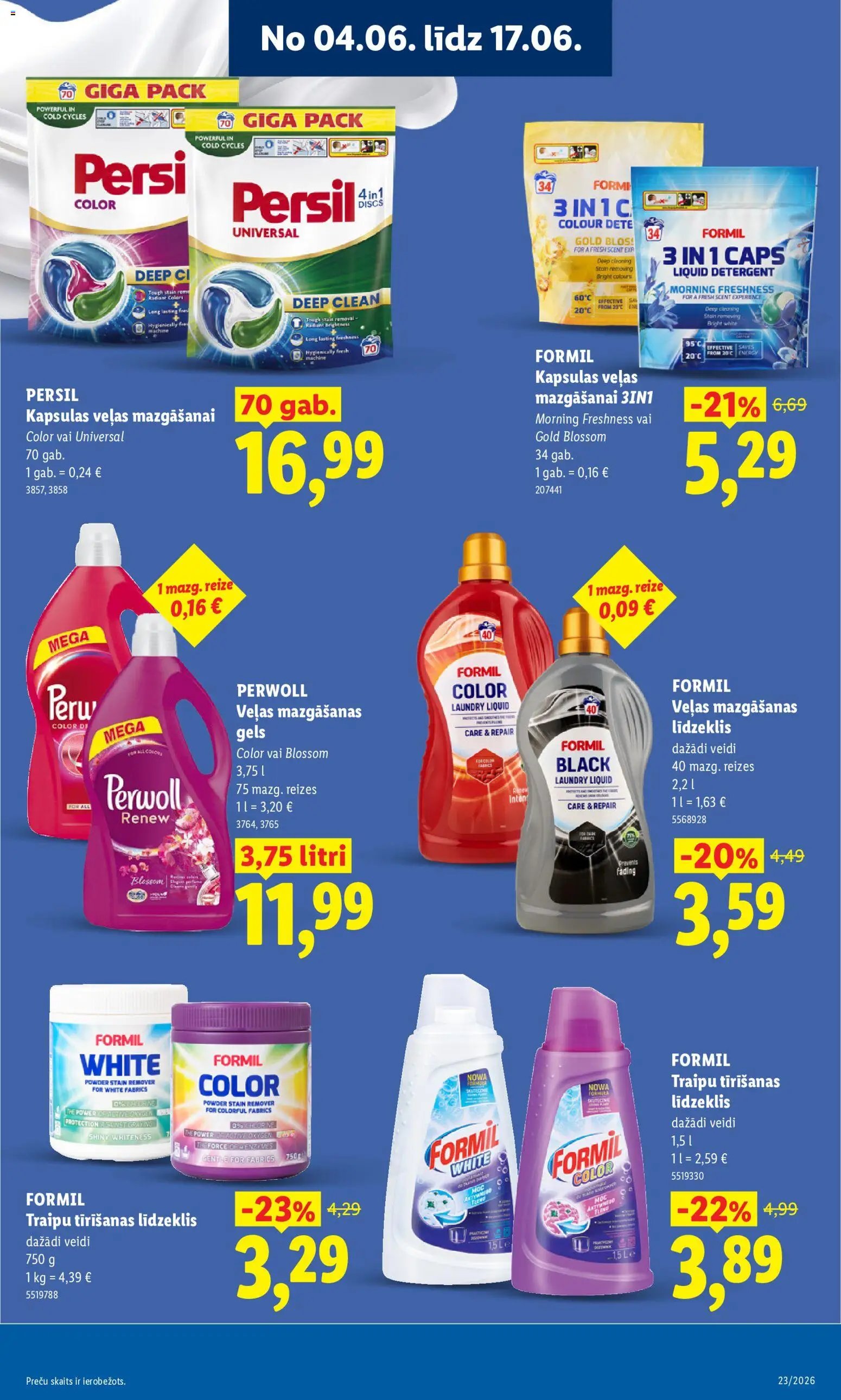 Lidl Akciju buklets