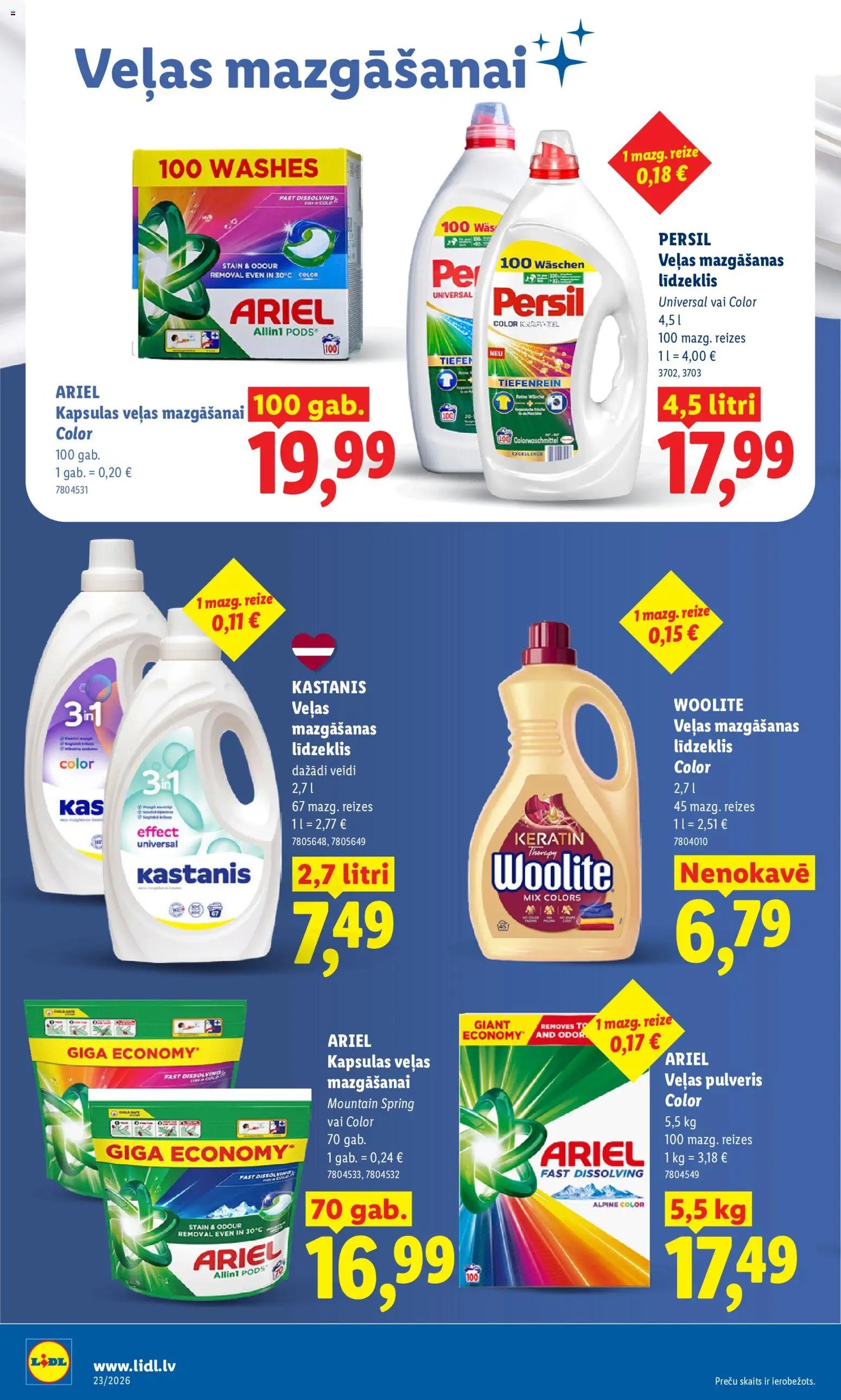Lidl Akciju buklets