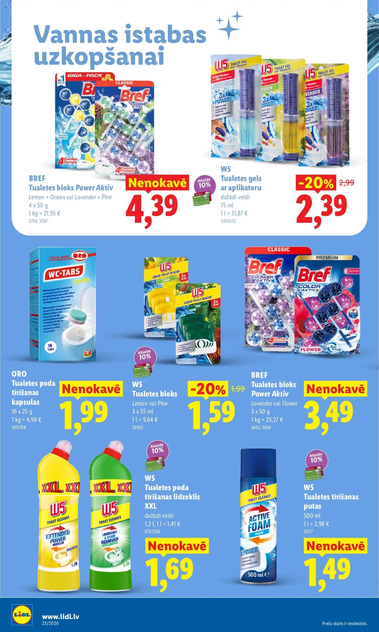 Lidl Akciju buklets