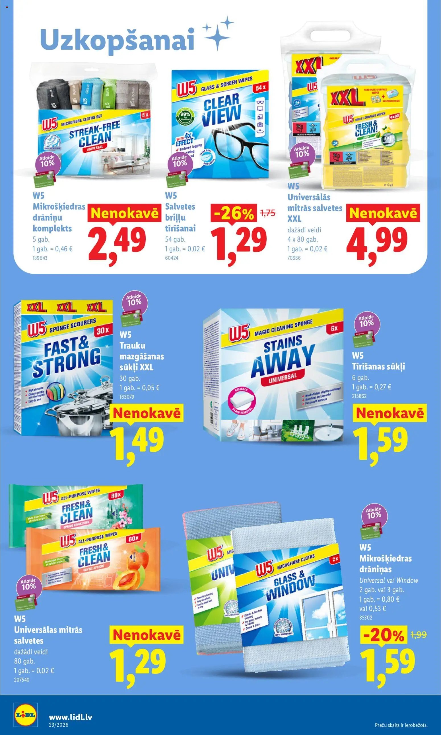 Lidl Akciju buklets
