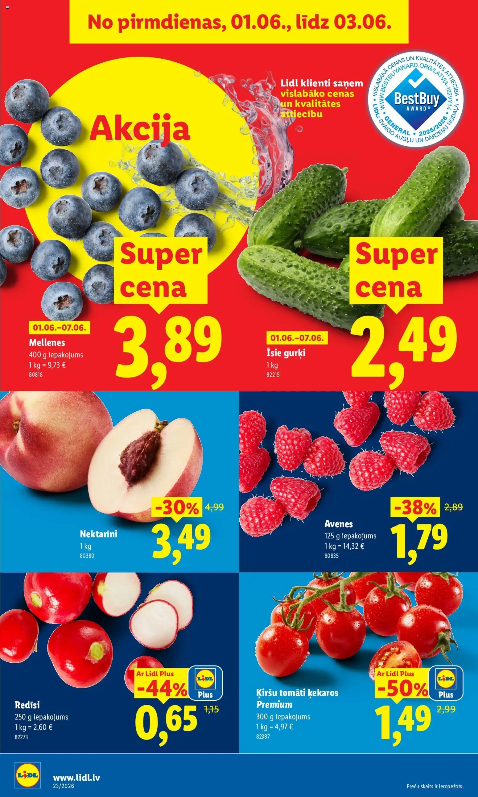 Lidl Akciju buklets