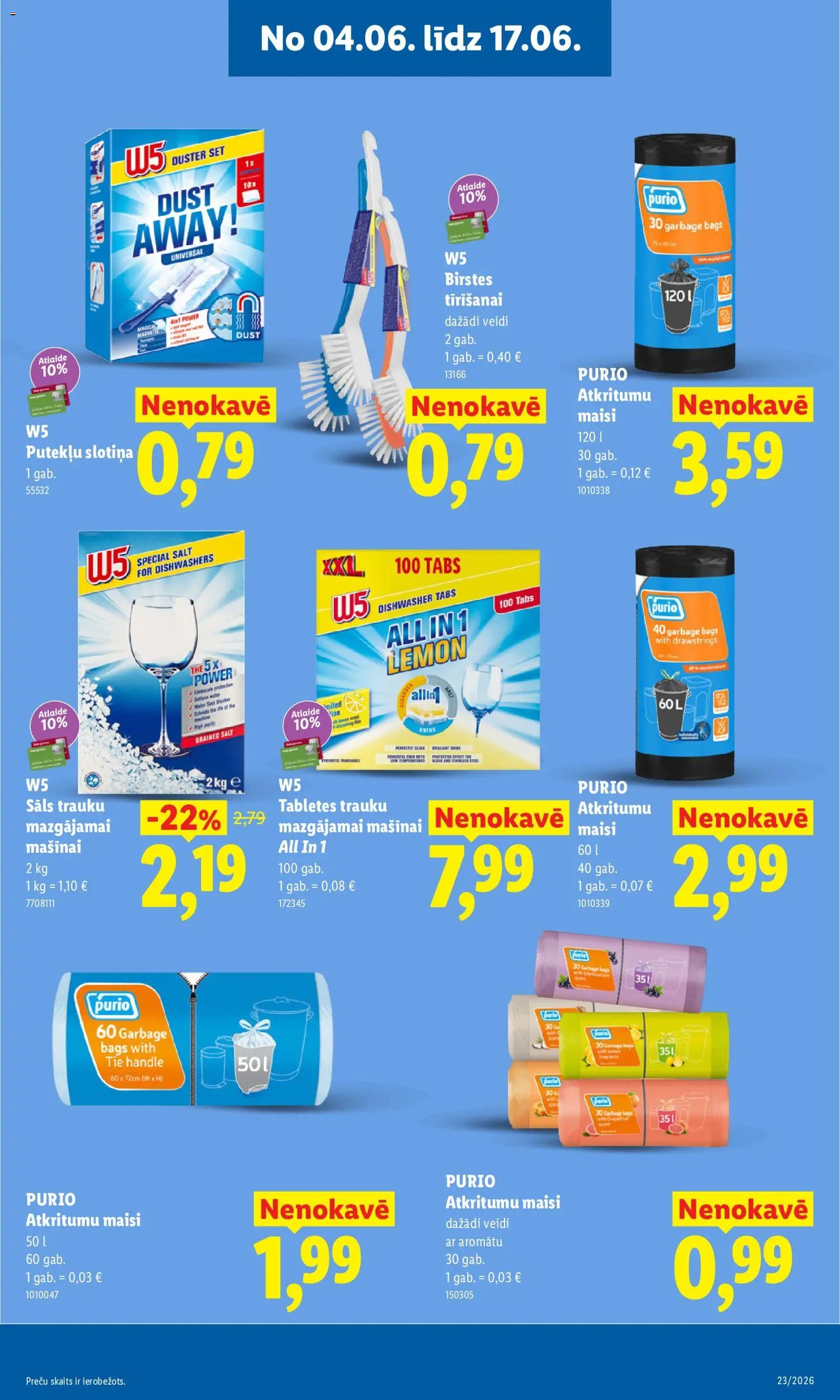 Lidl Akciju buklets