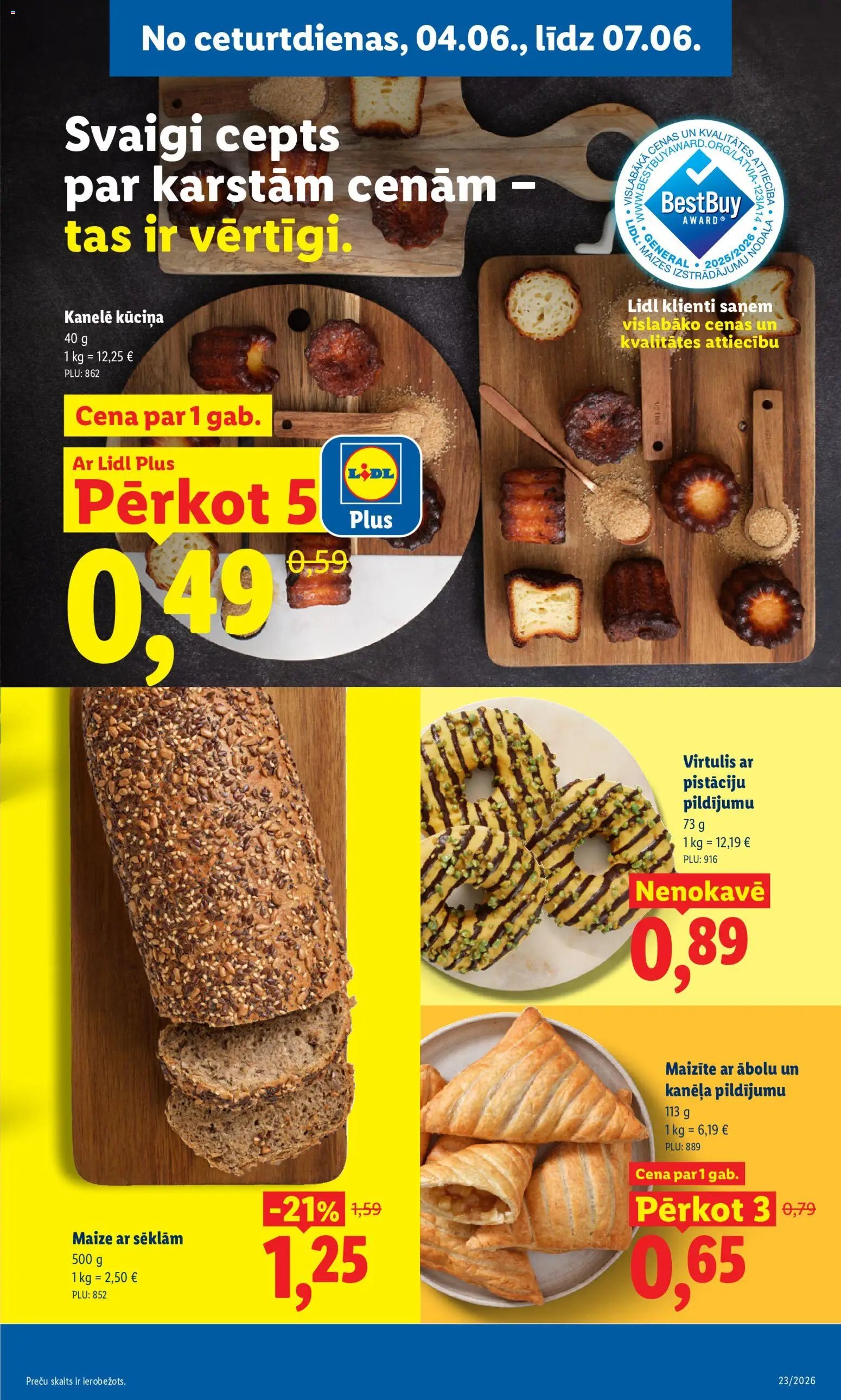 Lidl Akciju buklets