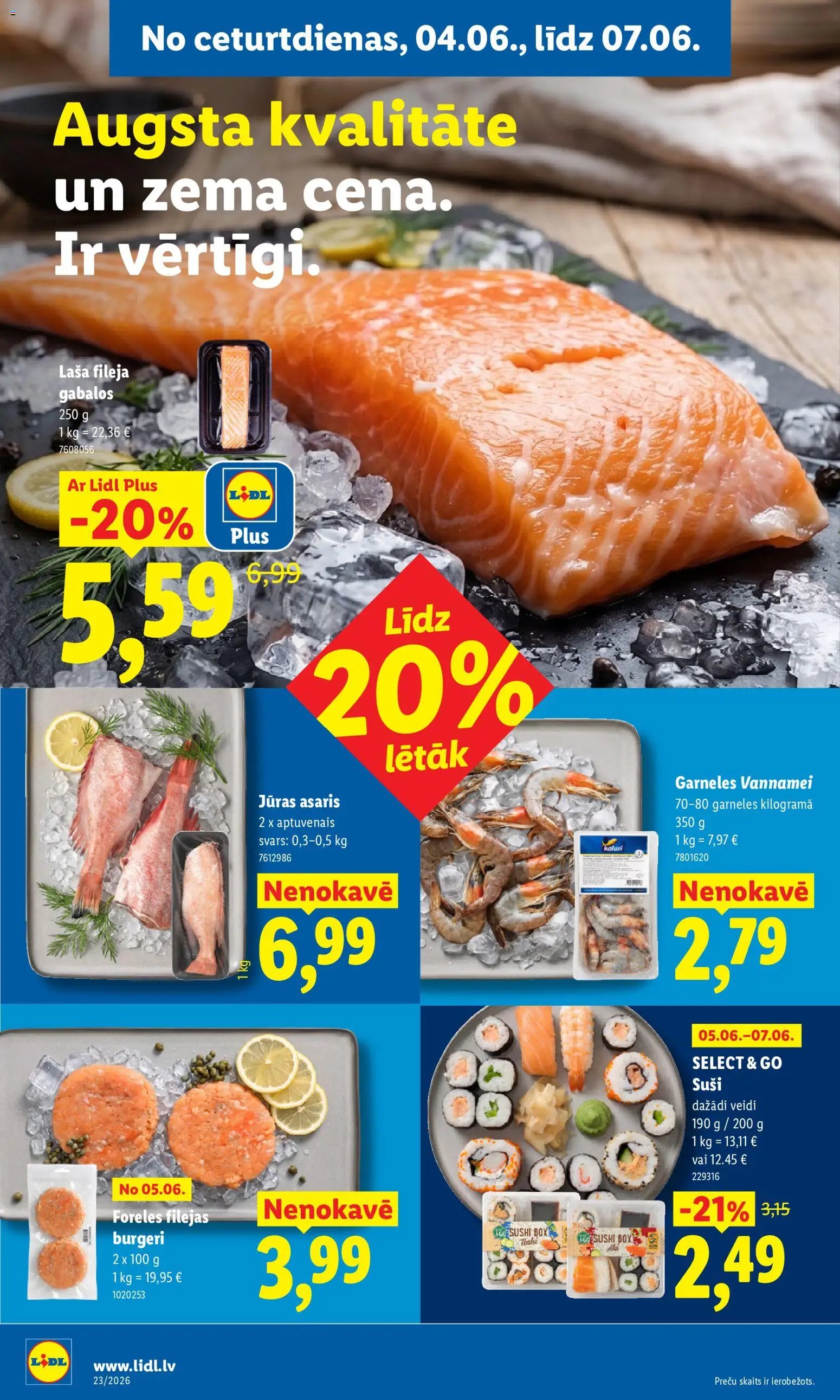 Lidl Akciju buklets