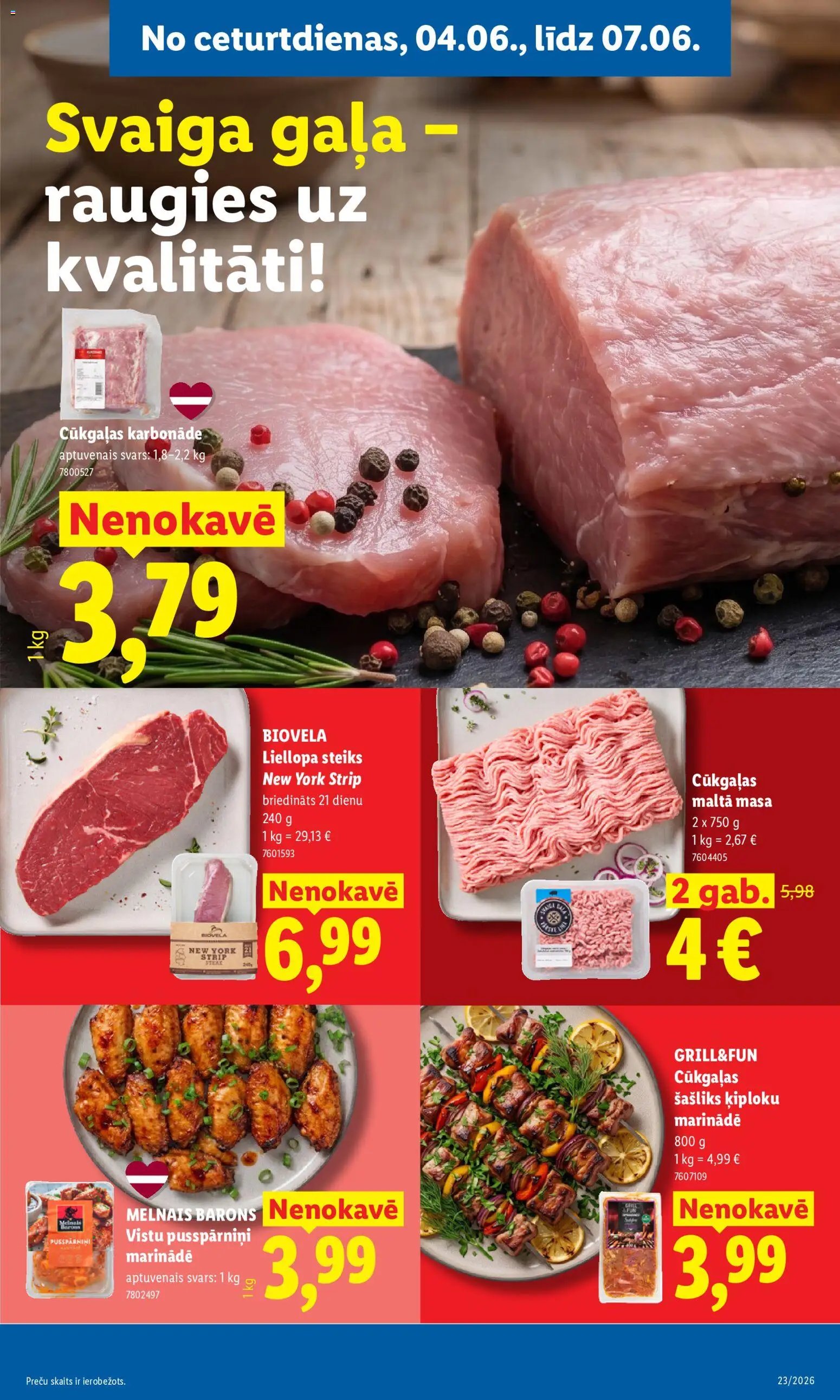 Lidl Akciju buklets