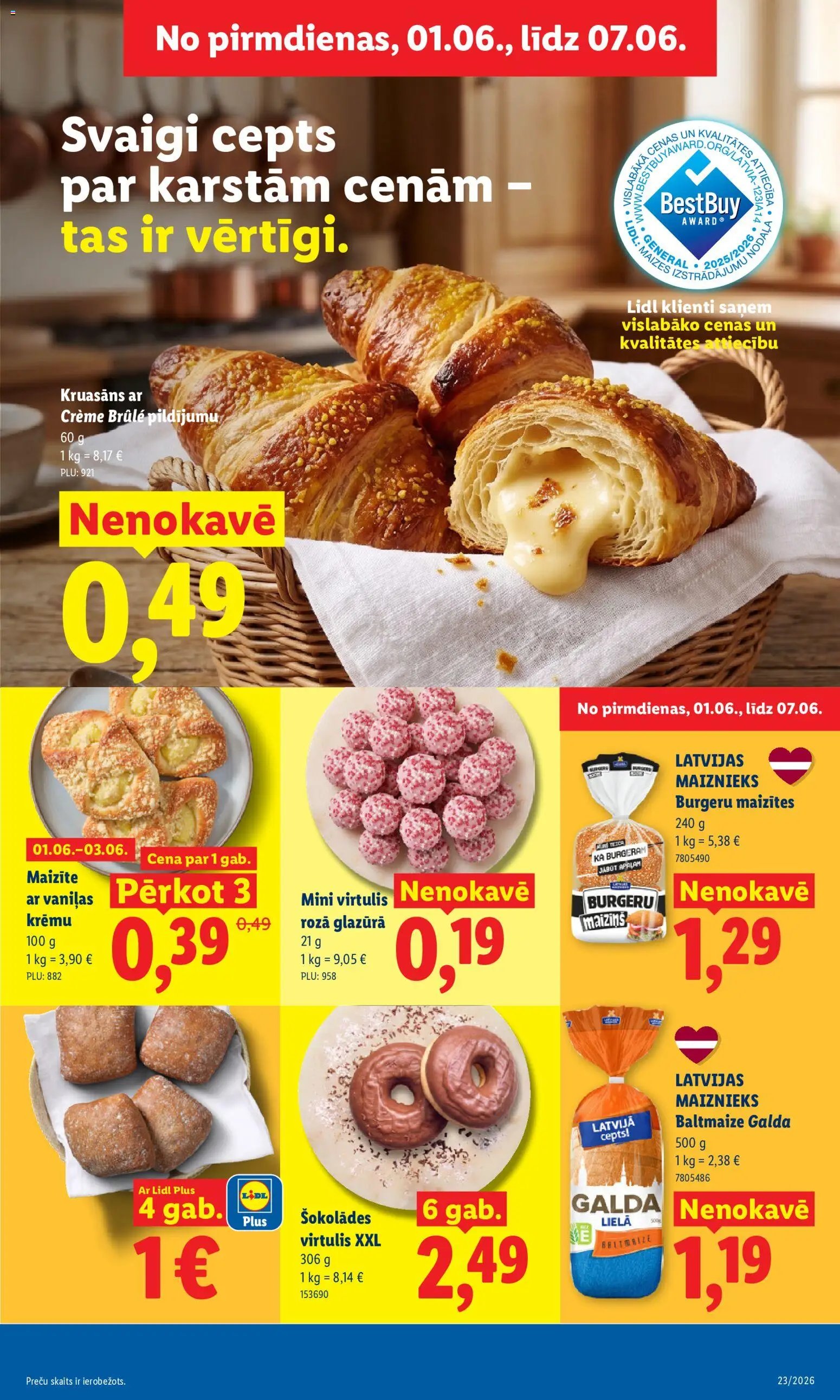 Lidl Akciju buklets
