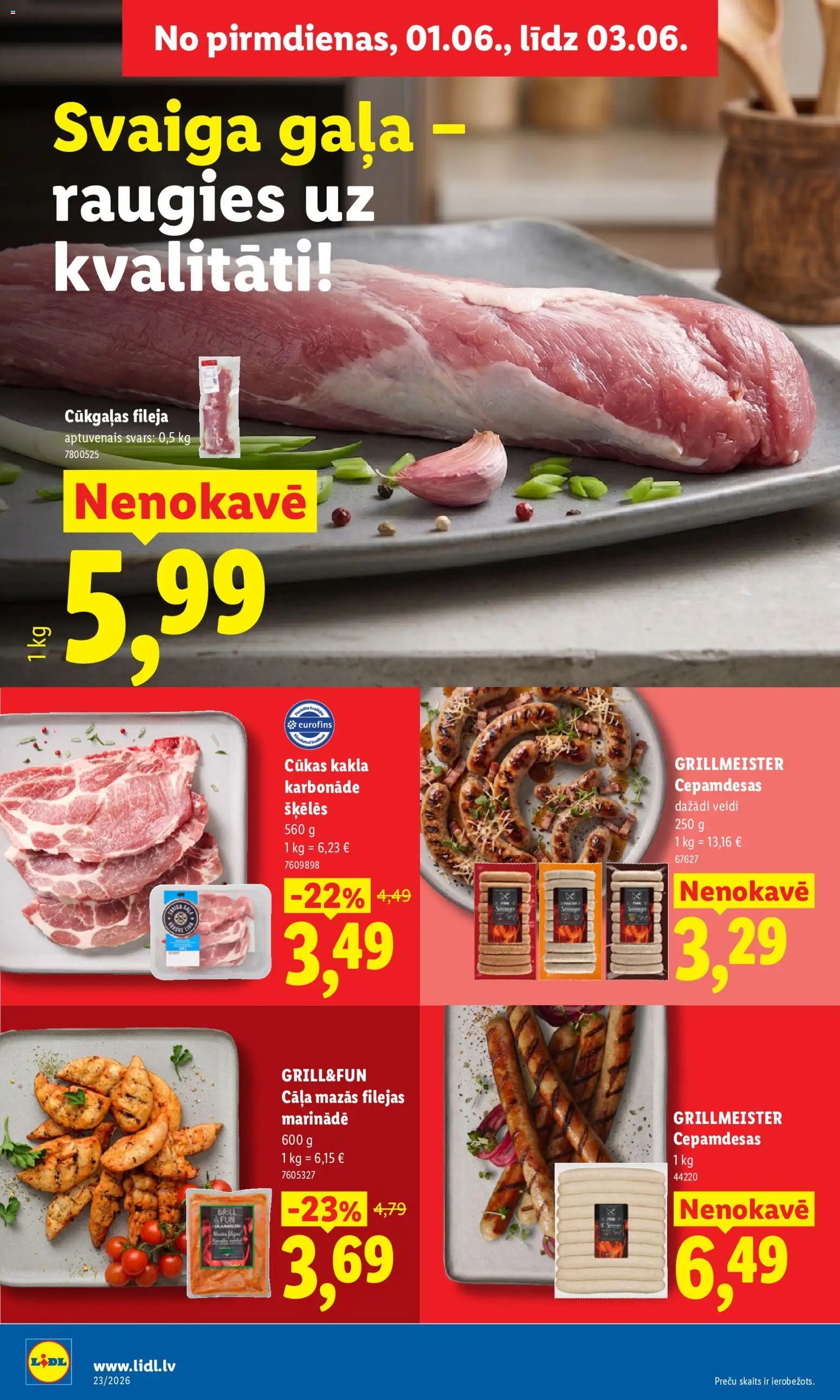 Lidl Akciju buklets