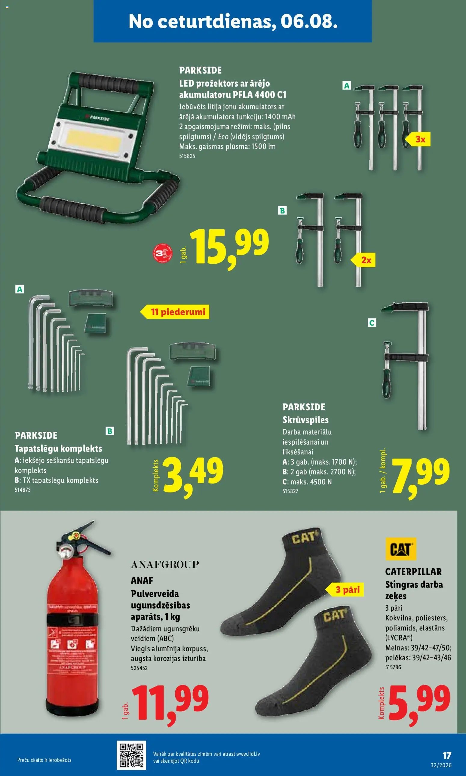 Lidl Nepārtikas preču piedāvājums