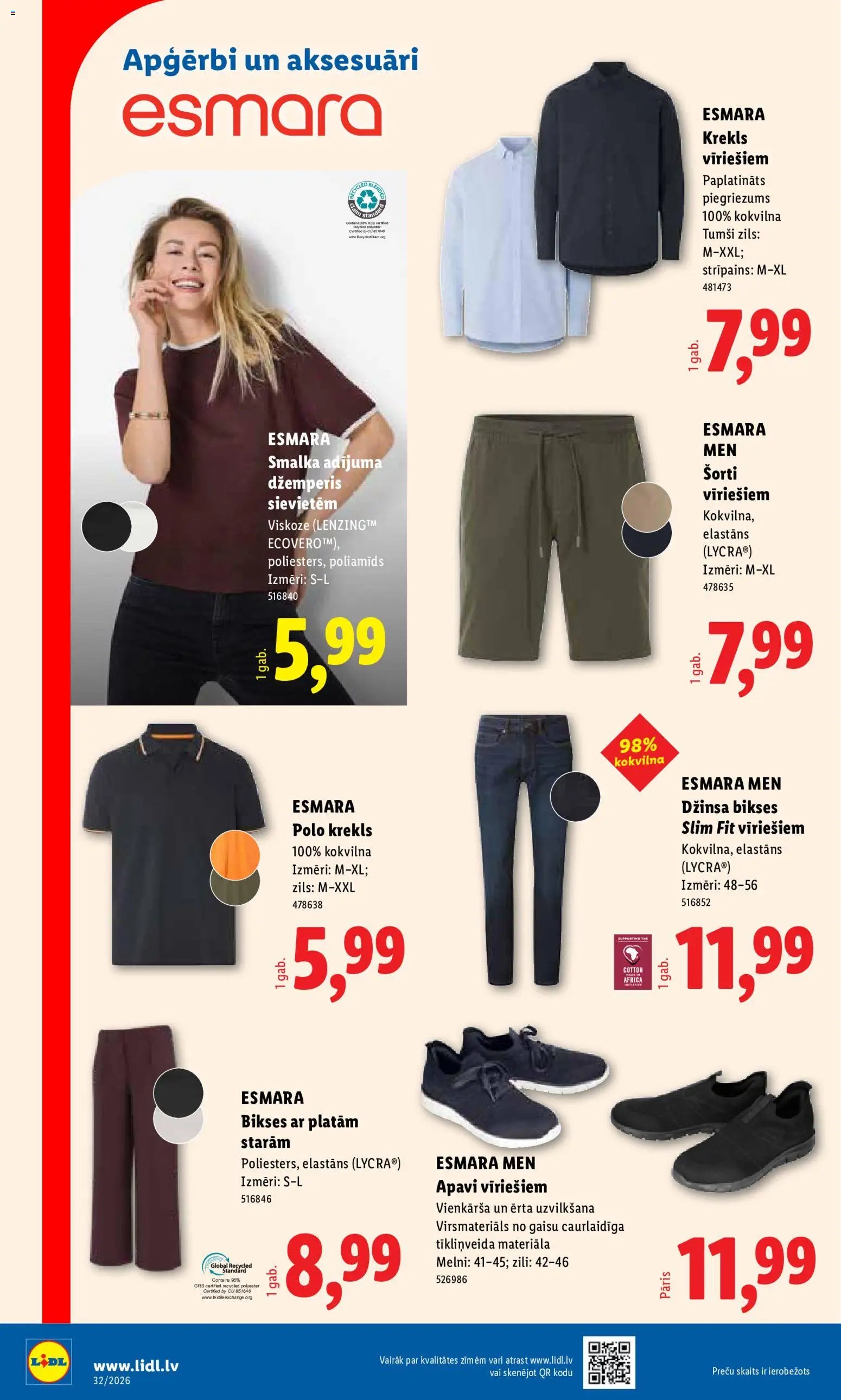 Lidl Nepārtikas preču piedāvājums