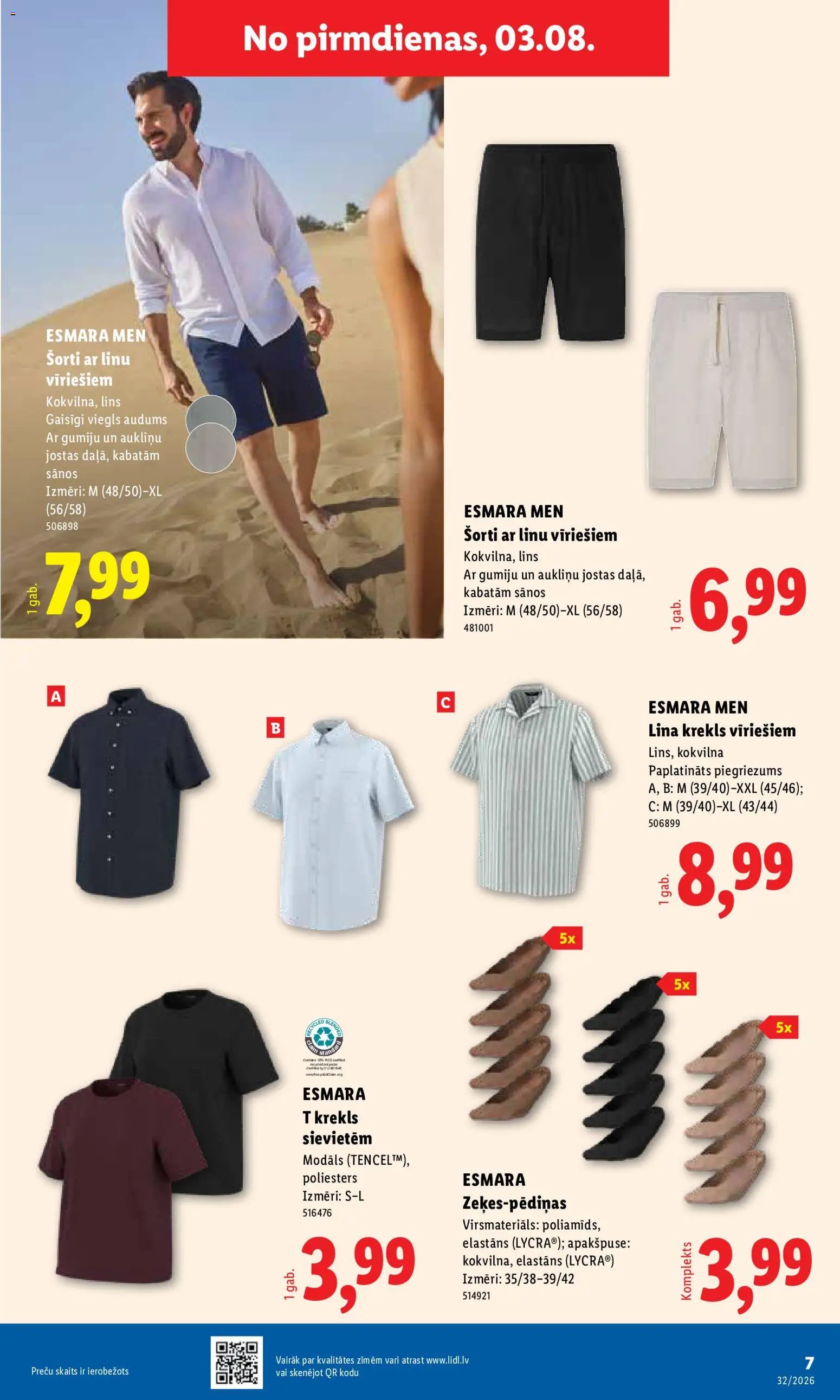 Lidl Nepārtikas preču piedāvājums