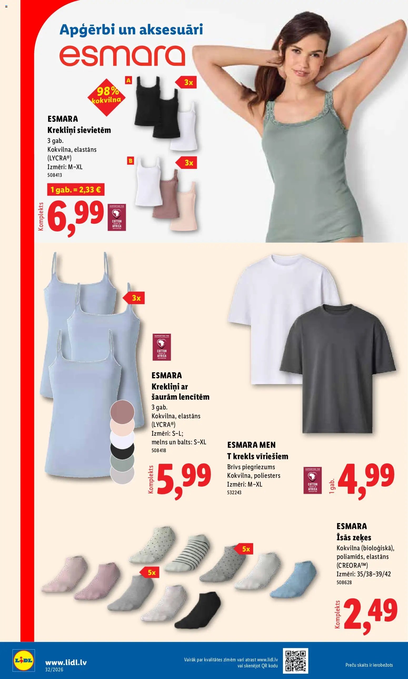Lidl Nepārtikas preču piedāvājums