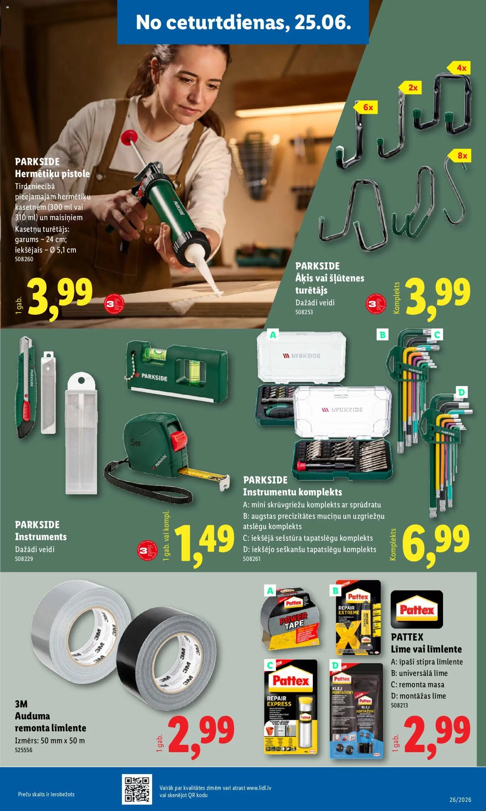 Lidl Nepārtikas preču piedāvājums
