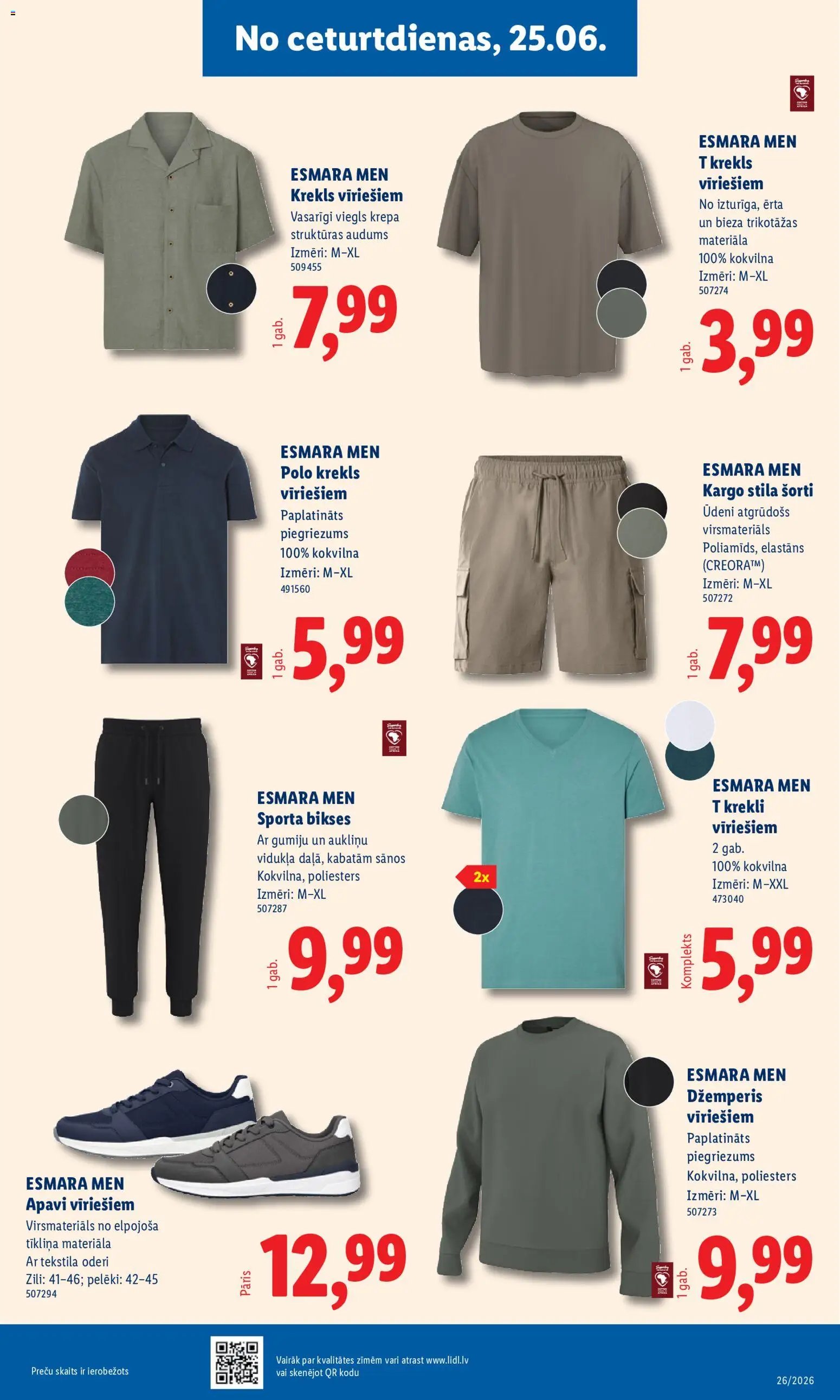 Lidl Nepārtikas preču piedāvājums