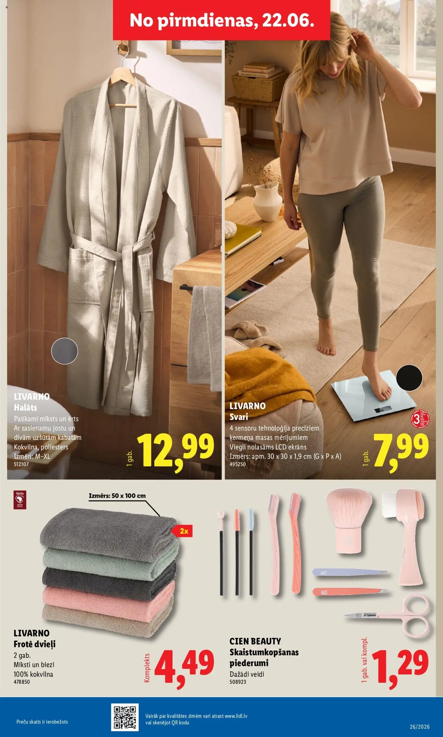 Lidl Nepārtikas preču piedāvājums