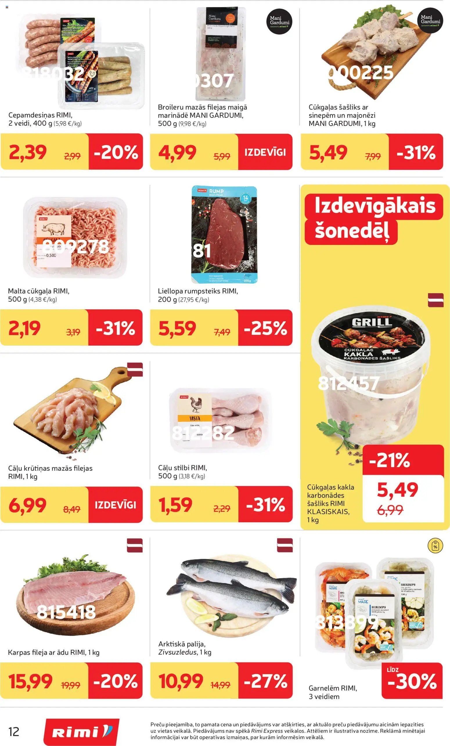 Rimi Akciju buklets