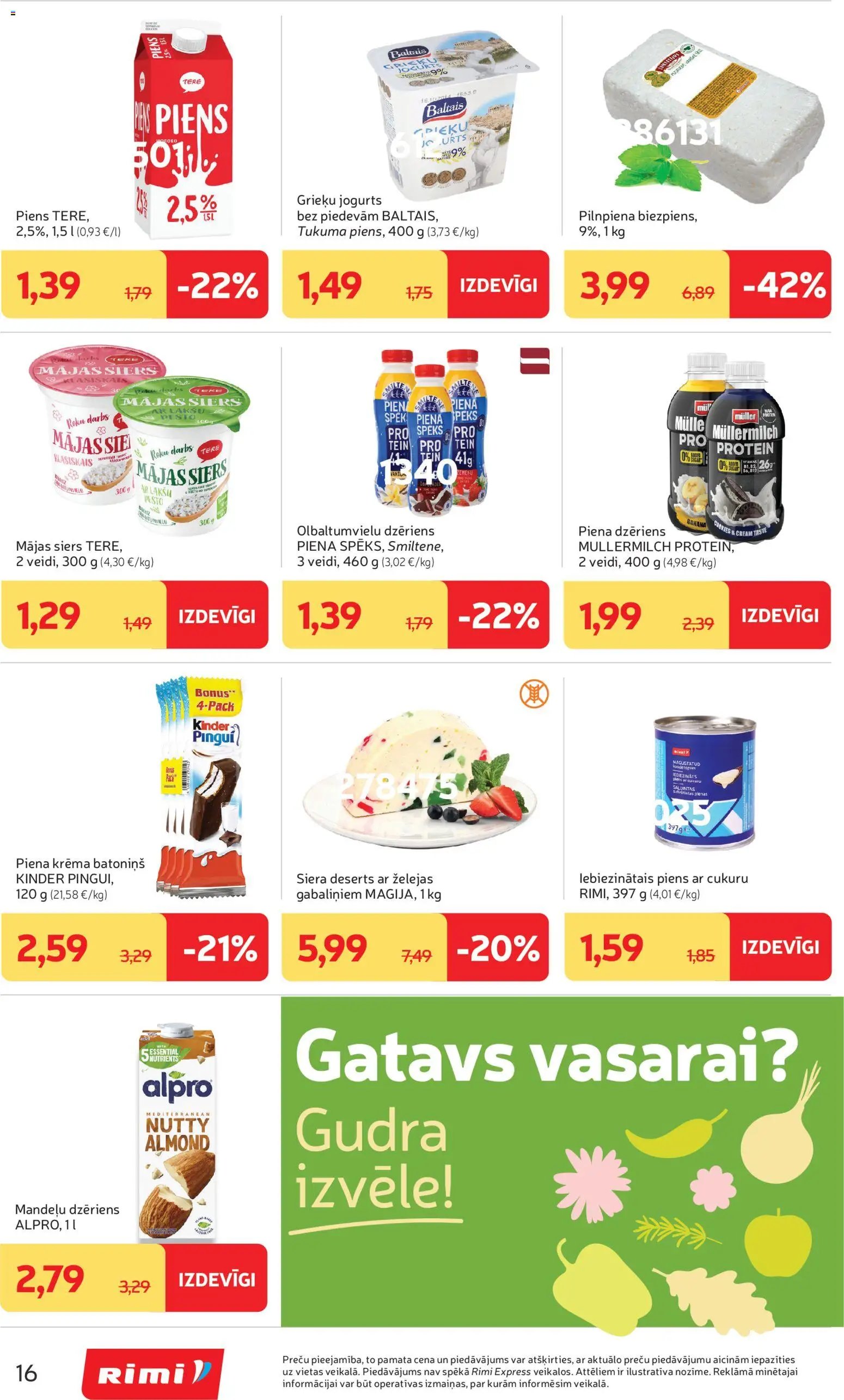 Rimi Akciju buklets