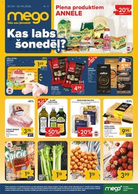 Mego Akciju buklets