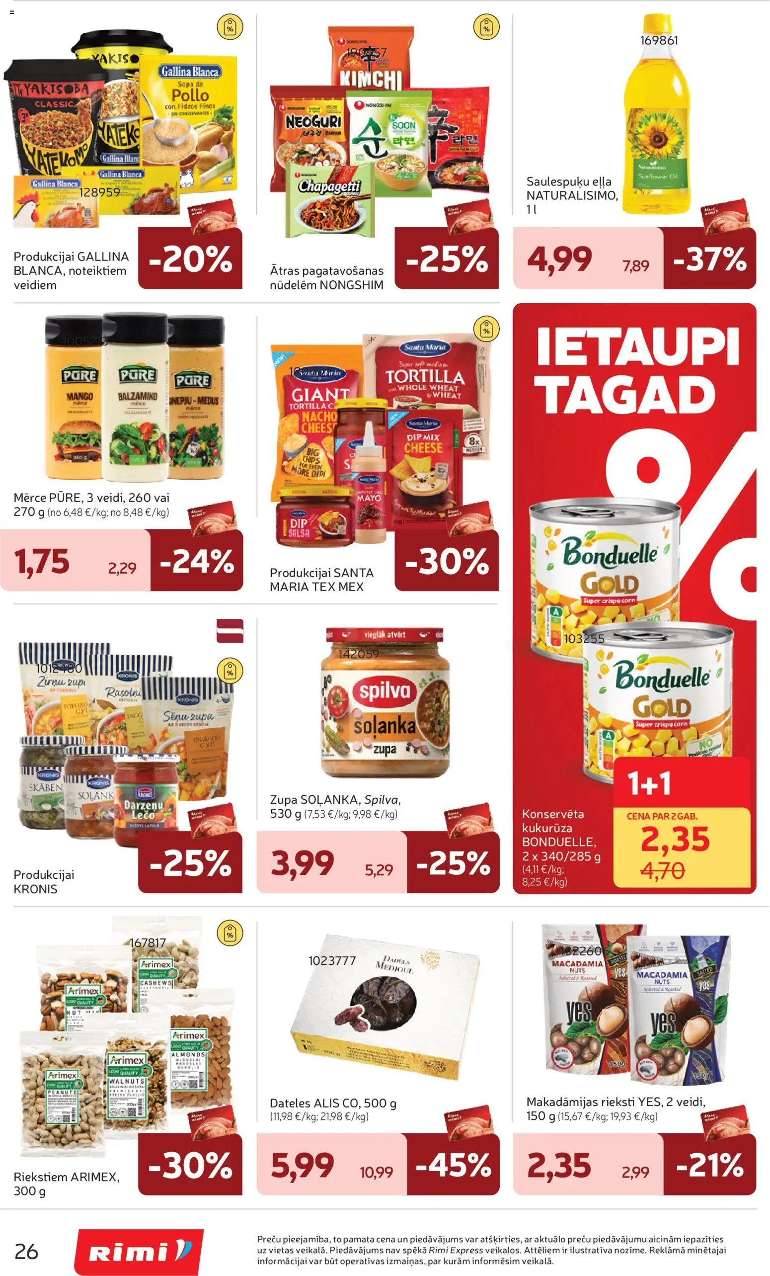 Rimi Akciju buklets