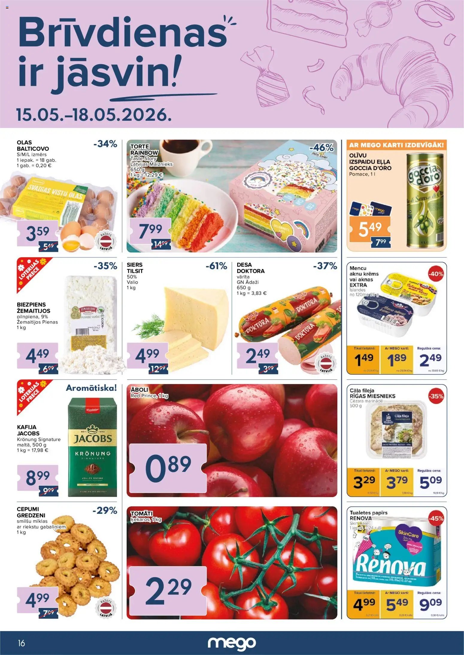 Mego Tikai 3 dienas