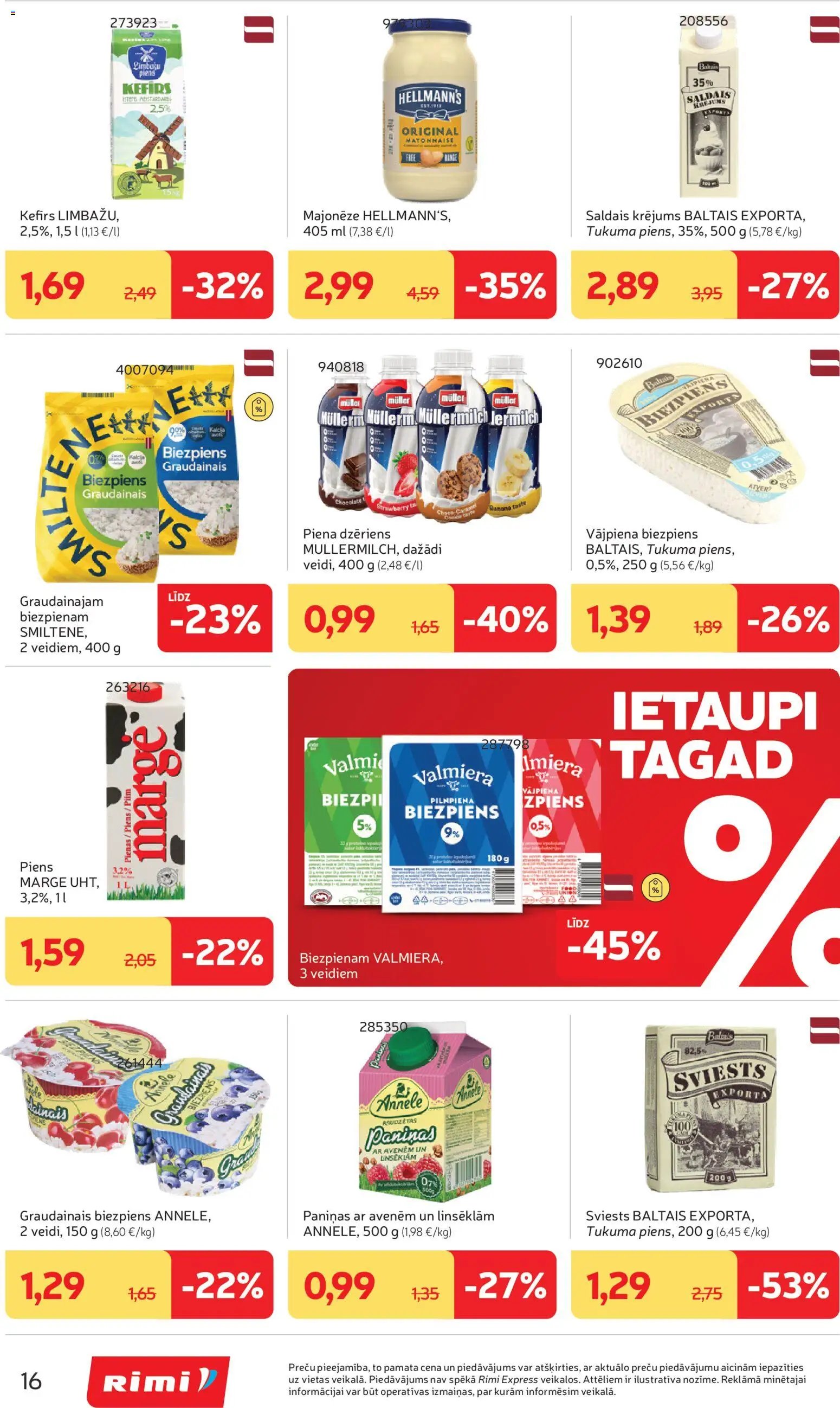 Rimi Akciju buklets