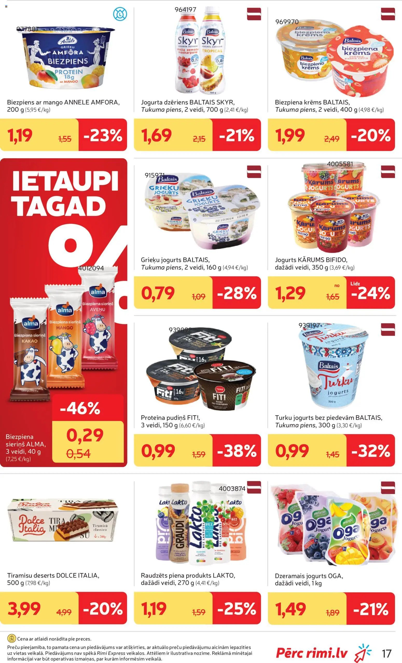 Rimi Akciju buklets