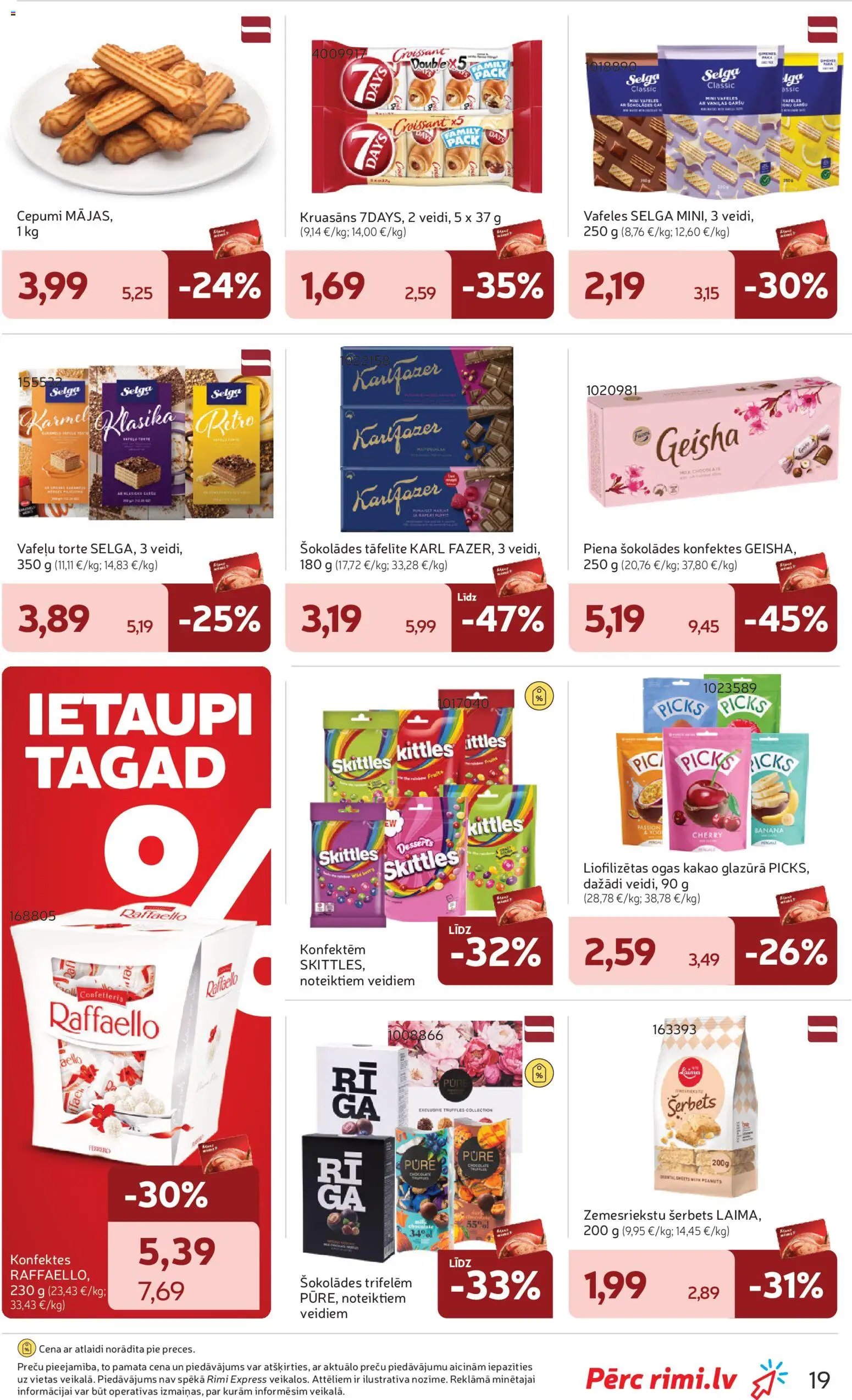 Rimi Akciju buklets