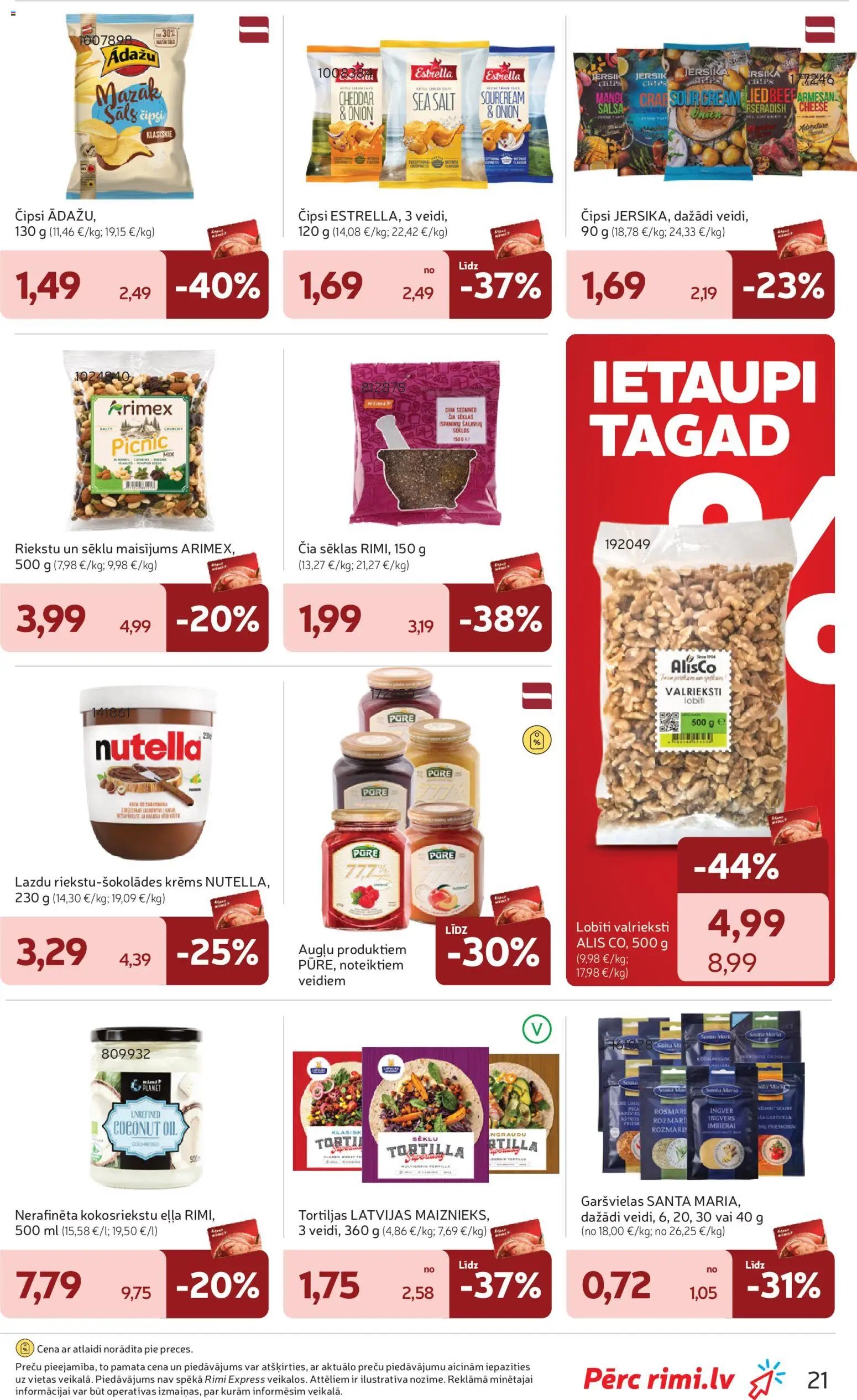 Rimi Akciju buklets