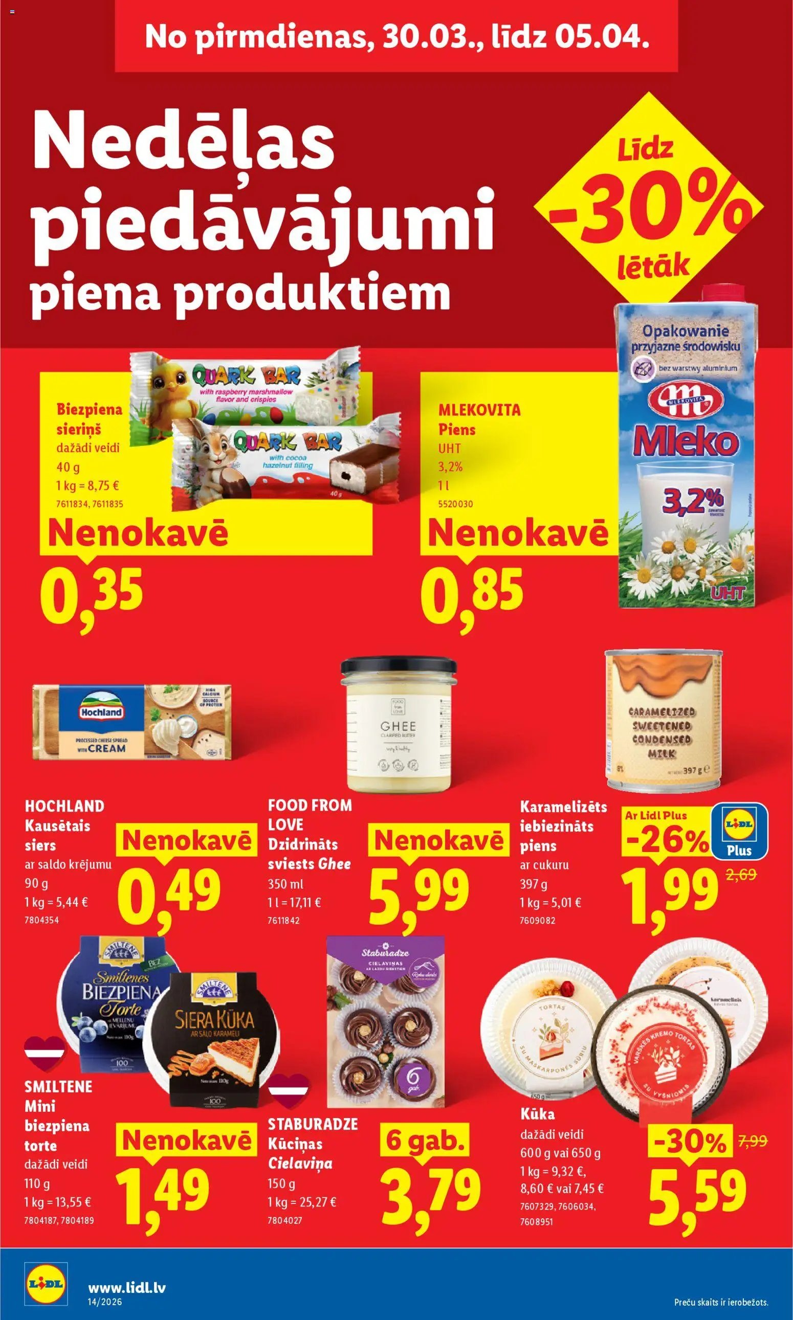 Lidl Akciju buklets