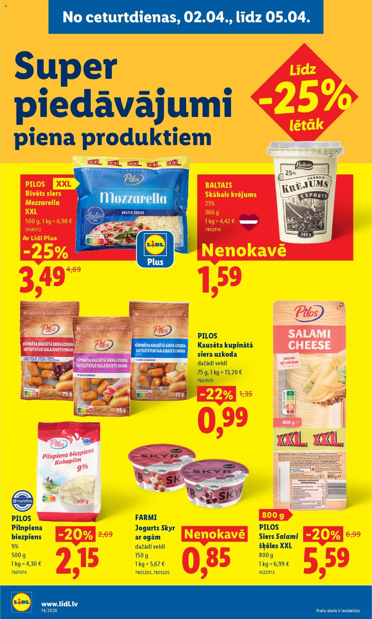 Lidl Akciju buklets